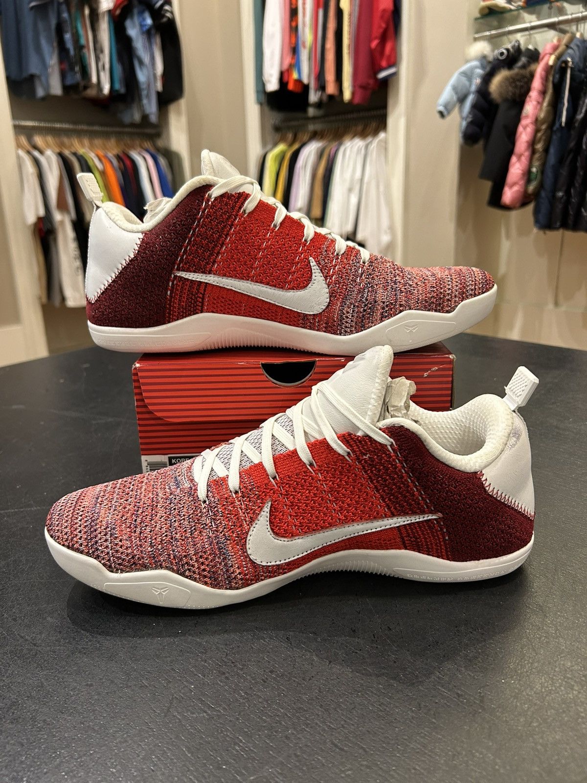 Nike Nike Kobe 11 Elite Low ‘4KB Red Horse’ Size US 11 / EU 44 - 2 Thumbnail