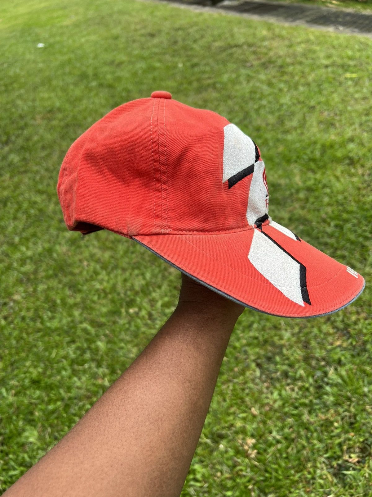 Honda × Vintage HONDA RACING EMBROIDERY HAT Size ONE SIZE - 2 Thumbnail