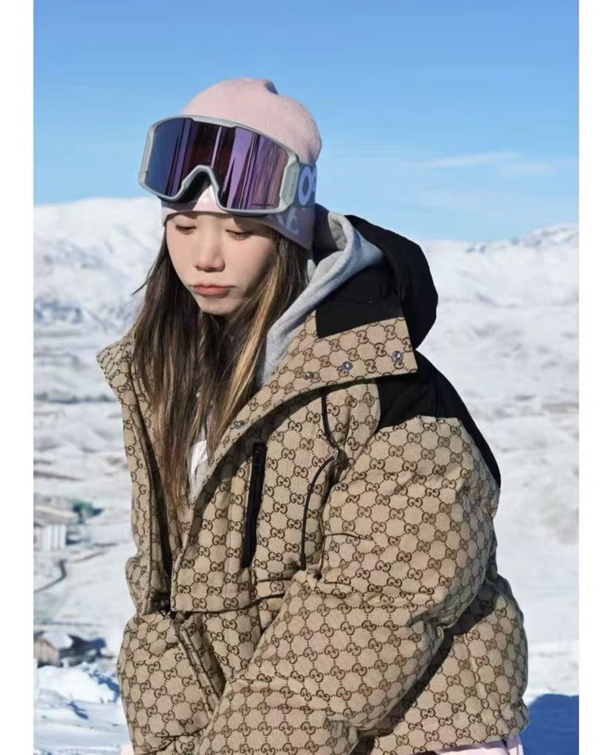 Gucci Gucci Allover Print Zip-Up Hooded Jacket J43 Size XS / US 0-2 / IT 36-38 - 6 Thumbnail