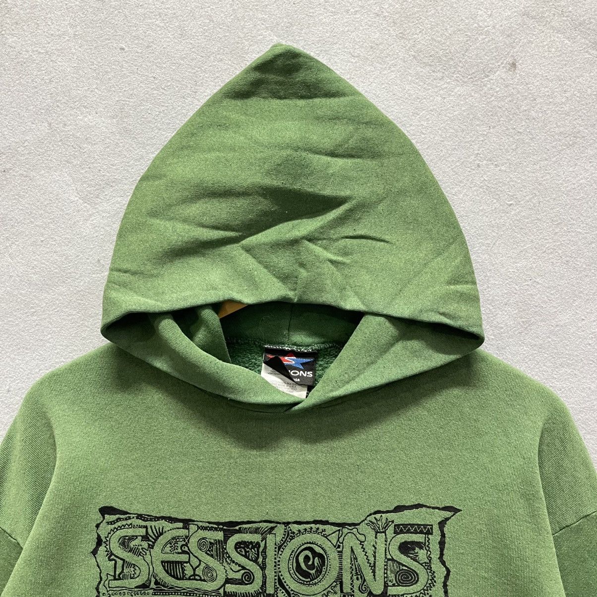 Sessions Late 90s–Early 2000s Vintage Sessions Double-Sided Hoodie Size US L / EU 52-54 / 3 - 2 Thumbnail
