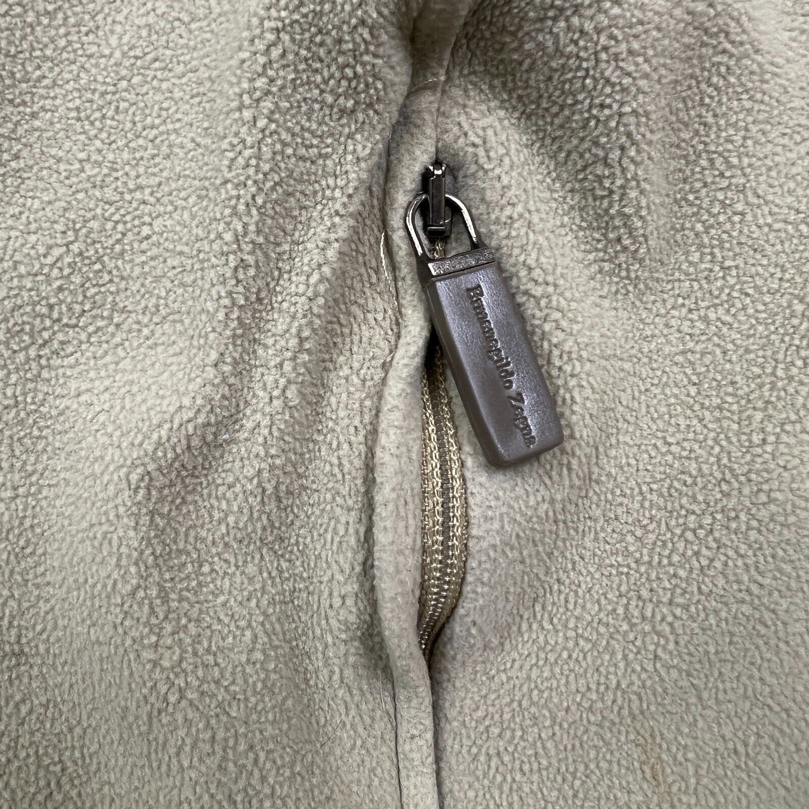 Ermenegildo Zegna Ermenegildo Zegna Fleece Nylon Italy Pullover Sweatshirt Size US XL / EU 56 / 4 - 4 Thumbnail