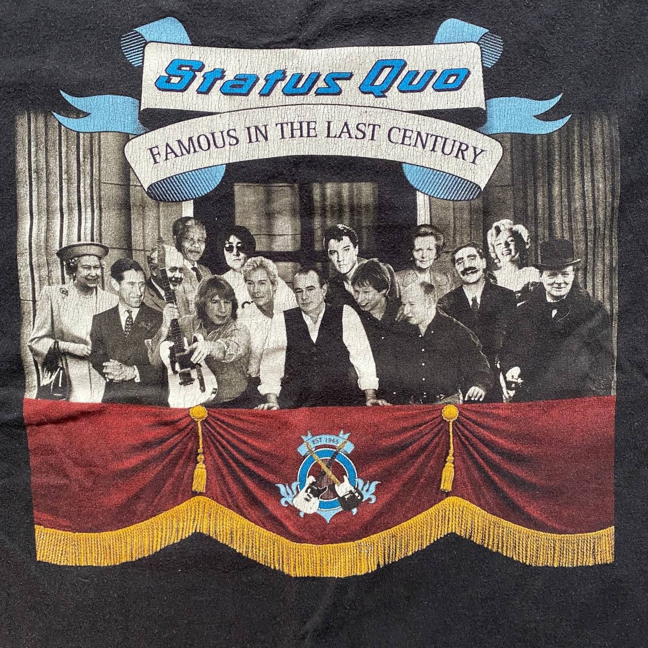 Band Tees VINTAGE Y2K STATUS QUO RARE AMAZING BAND TEE 57 Size US L / EU 52-54 / 3 - 5 Thumbnail