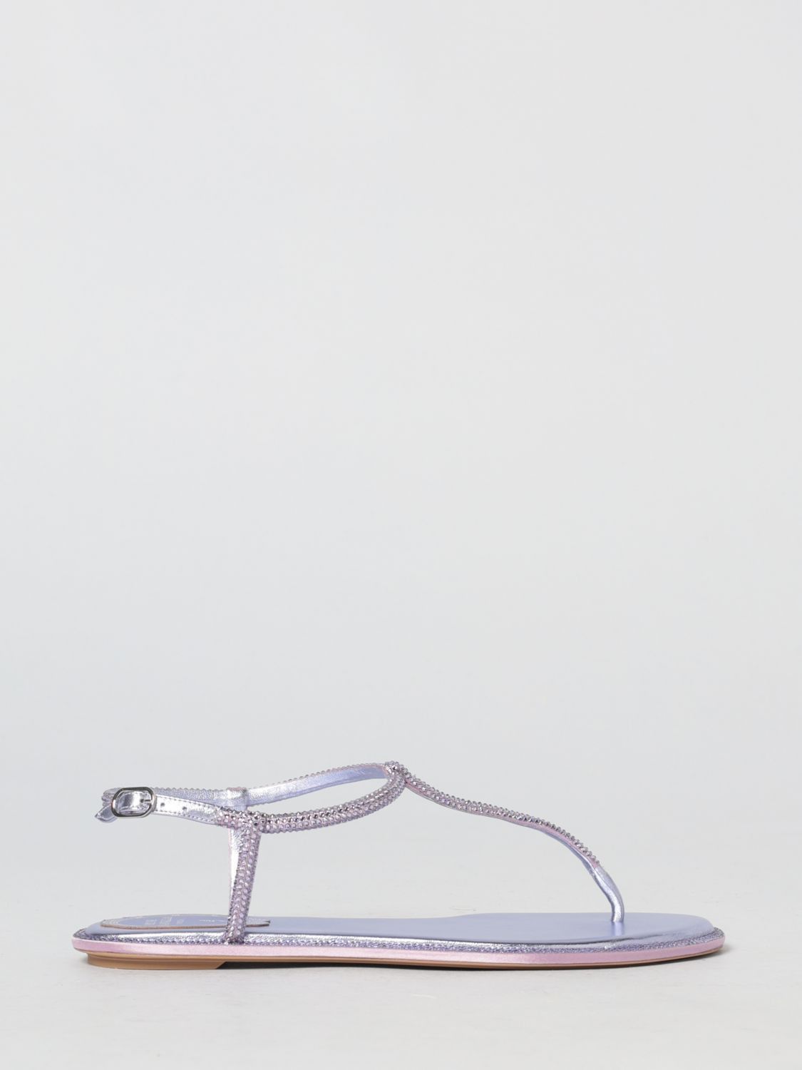 Rene Caovilla Rene Caovilla Heeled Sandal Woman Violet Size US 11 / IT 41 - 1 Thumbnail