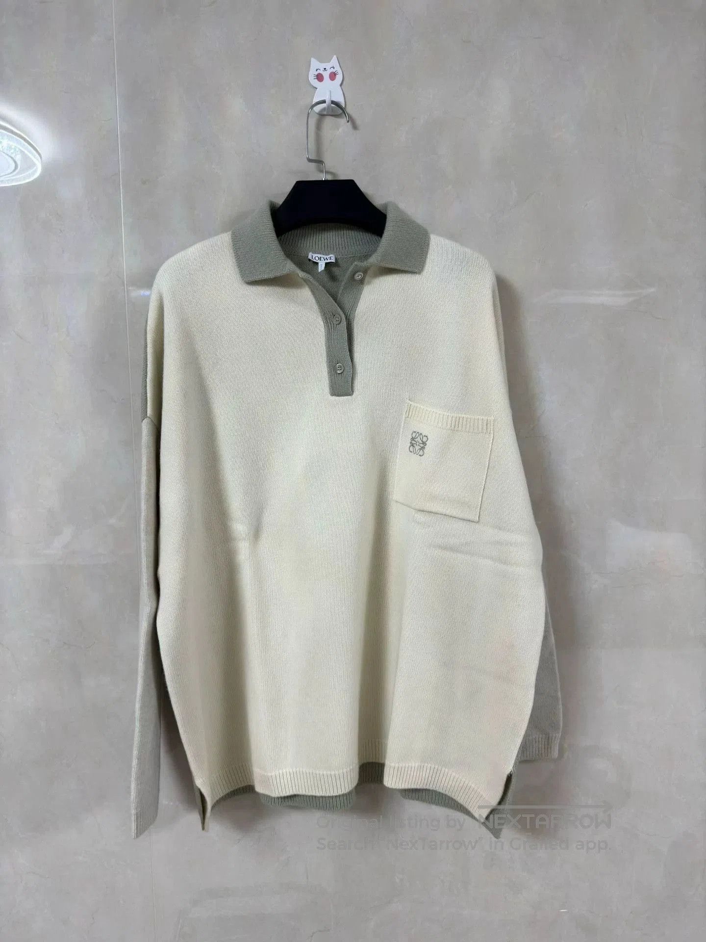 Loewe Wool Polo Shirt Size S.