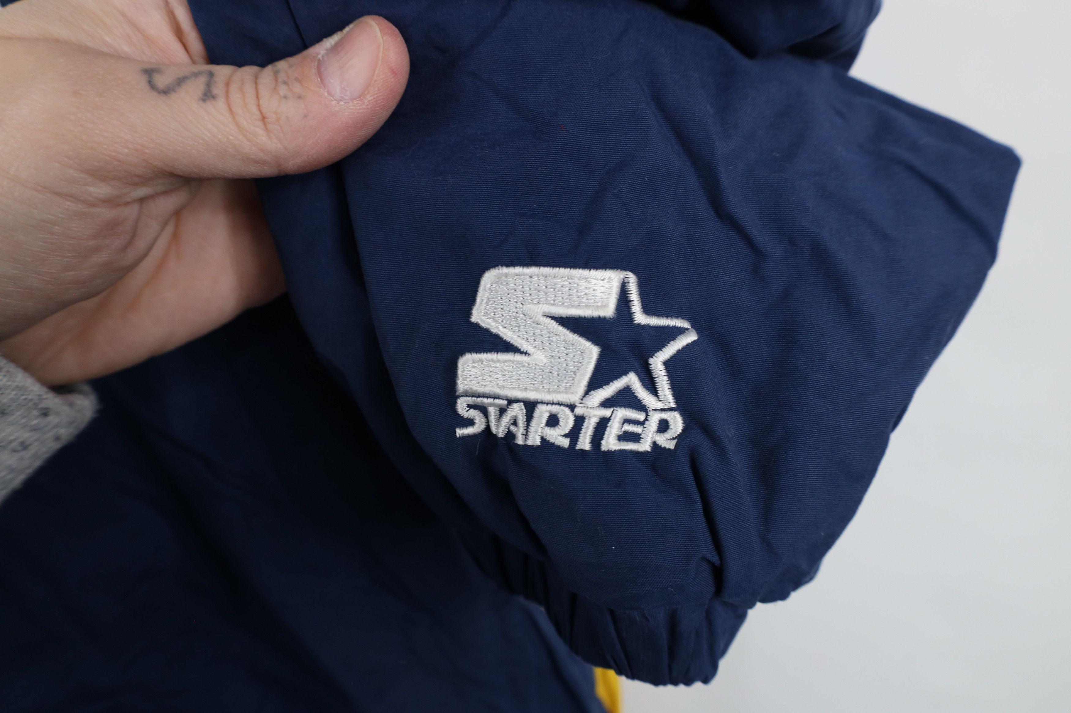Starter × Vintage Vintage 90s Starter Reversible University of Michigan Jacket Size US L / EU 52-54 / 3 - 4 Thumbnail