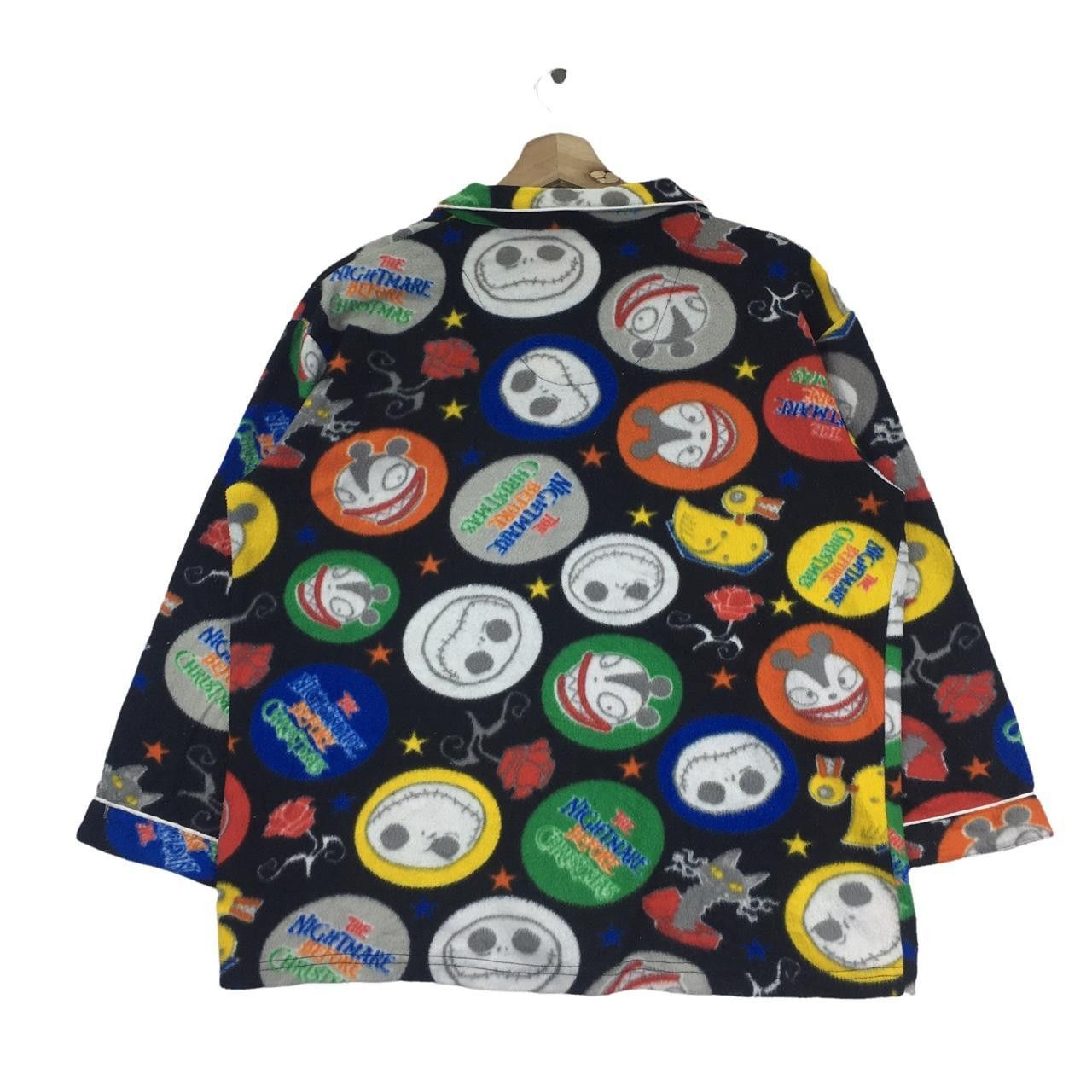 Vintage Vtg 90’ NIGHTMARE BEFORE CHRISTMAS Movie Film Jacket Size L / US 10 / IT 46 - 4 Thumbnail