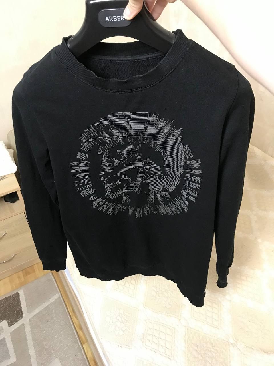 Diesel 🔥 Vintage Diesel Big Logo Zip Sweatshirt Pullover Streetwear Size US S / EU 44-46 / 1 - 5 Thumbnail