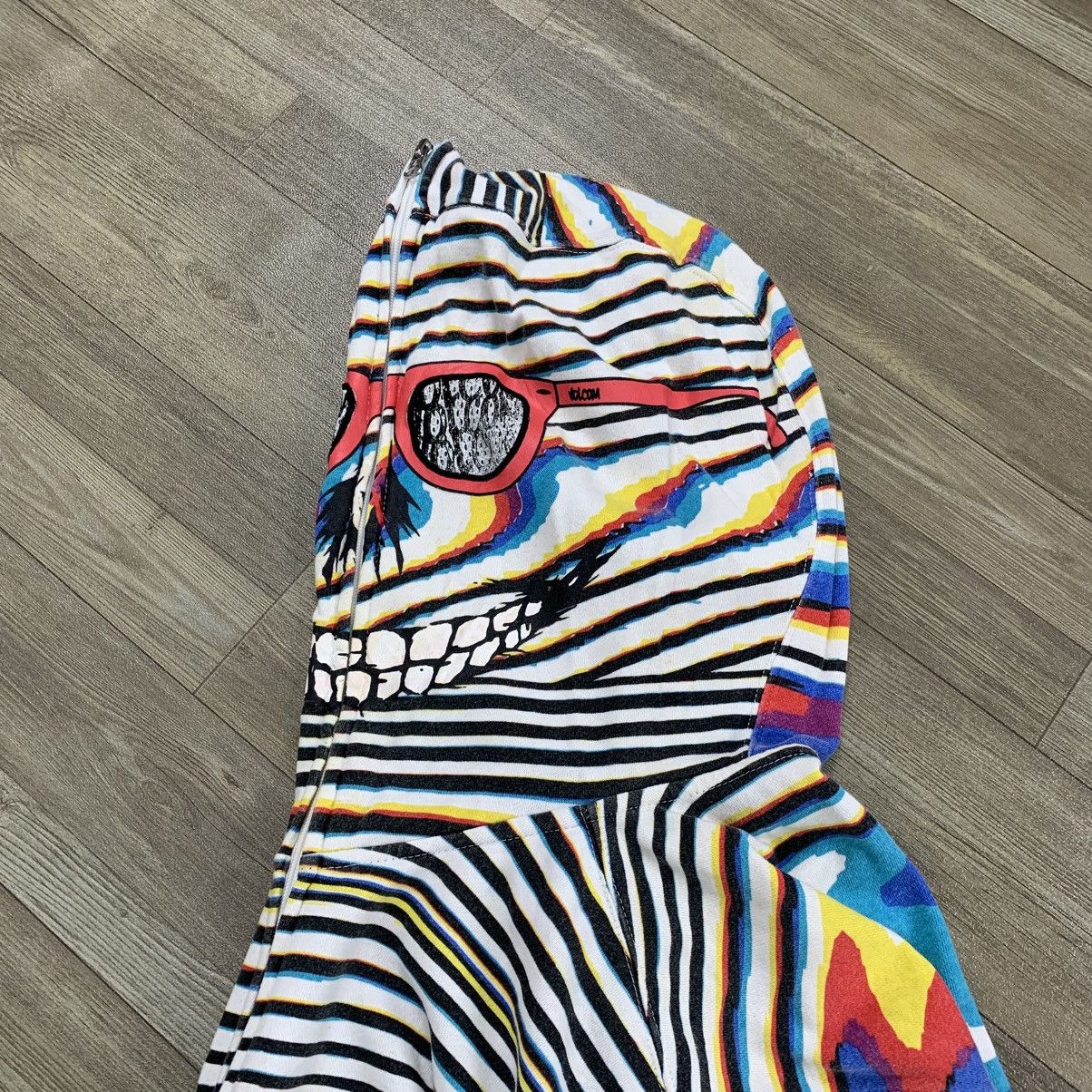 Volcom 2000’s Volcom Genuine Rainbow Stripe Monster Fullzip Hoodie Size US M / EU 48-50 / 2 - 15 Thumbnail