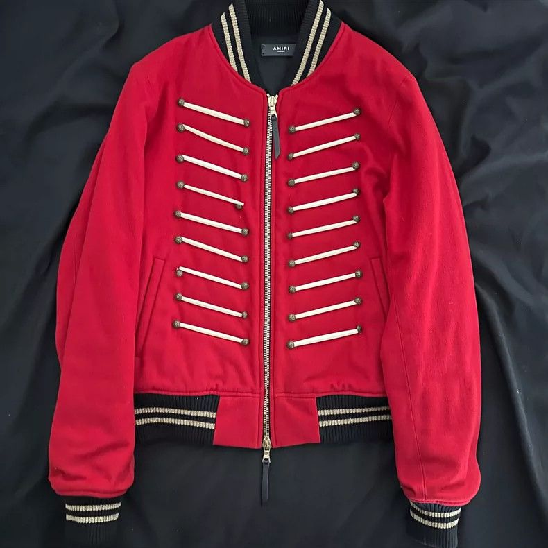 Amiri Amiri 18AW Wool-blend bomber jacket Size US M / EU 48-50 / 2 - 1 Thumbnail