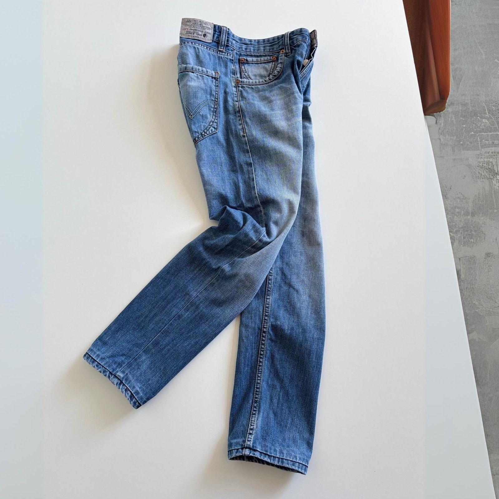 Japanese Brand × Levi's × Levi's Vintage Clothing Levi’s Engineered 1999 Twisted Leg Archive Vintage Denim W32 Size US 28 / EU 44 - 1 Thumbnail