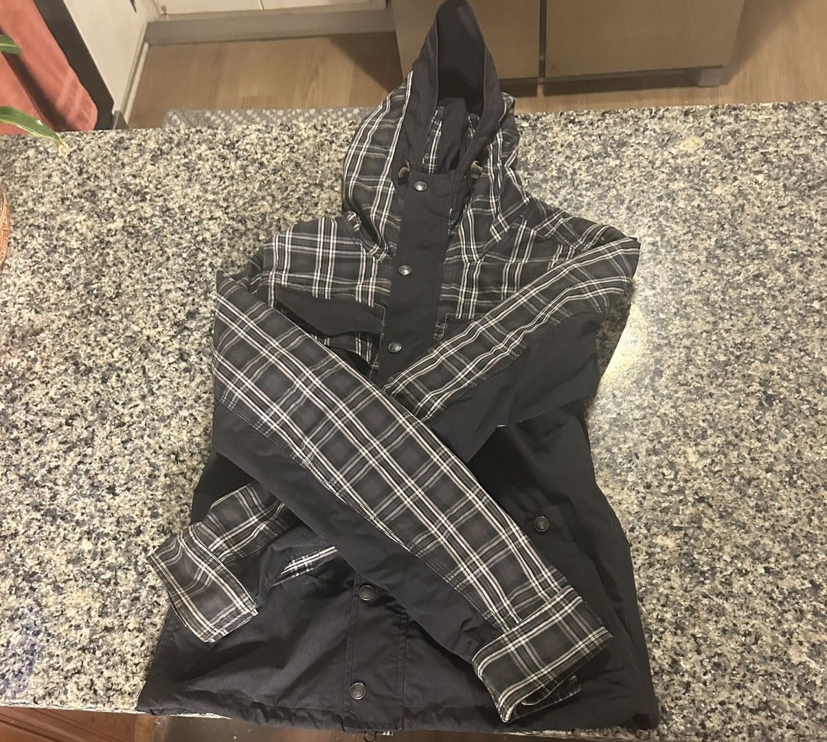 Marithe + Francois Girbaud MARITHE + FRANCOIS GIRBAUD Plaid Vintage Multi Zip Jacket Size US S / EU 44-46 / 1 - 4 Thumbnail