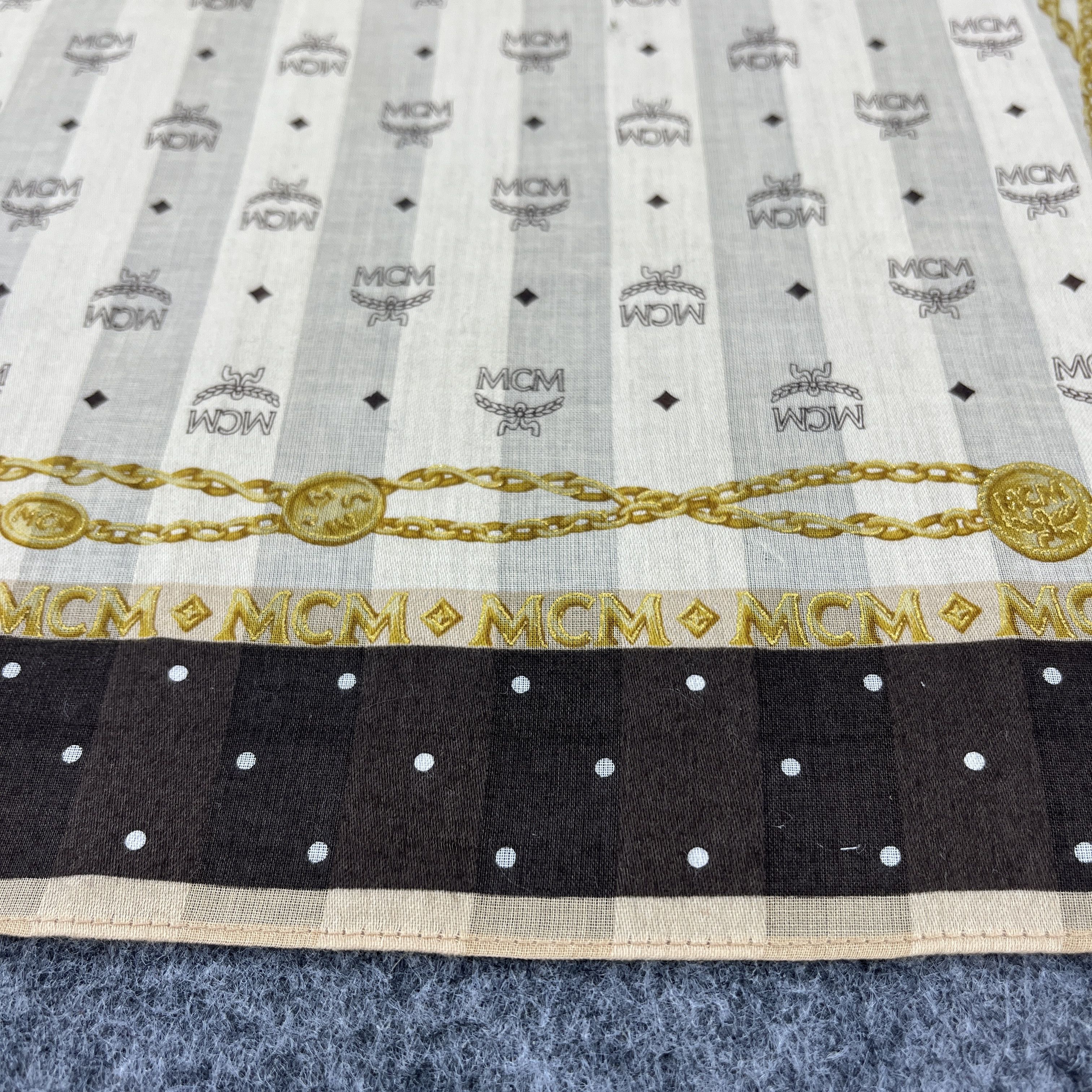 MCM MCM Handkerchief / Bandana / Neckerchief B1017 Size ONE SIZE - 5 Thumbnail