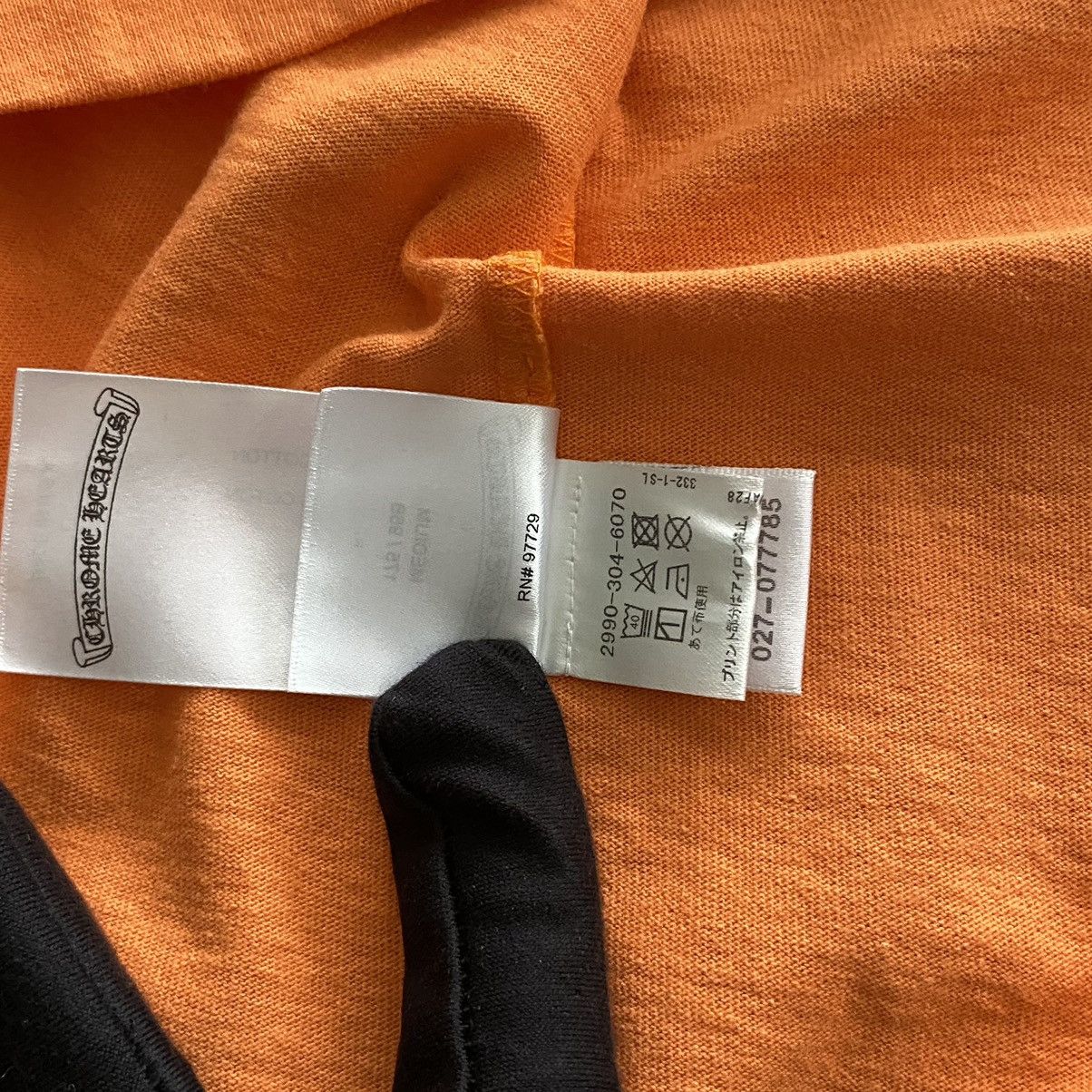 Chrome Hearts CHROME HEARTS Matty Boy Link Build T Shirt ORANGE Size US M / EU 48-50 / 2 - 9 Thumbnail