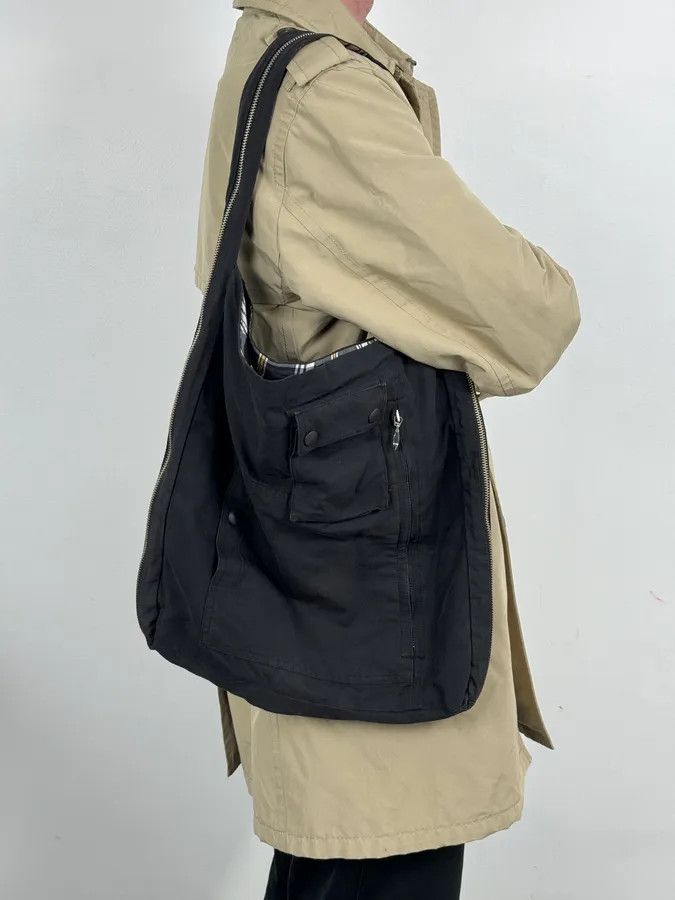 Dries Van Noten Dries Van Noten Black Cargo Utility Shoulder Bag Size ONE SIZE - 2 Thumbnail