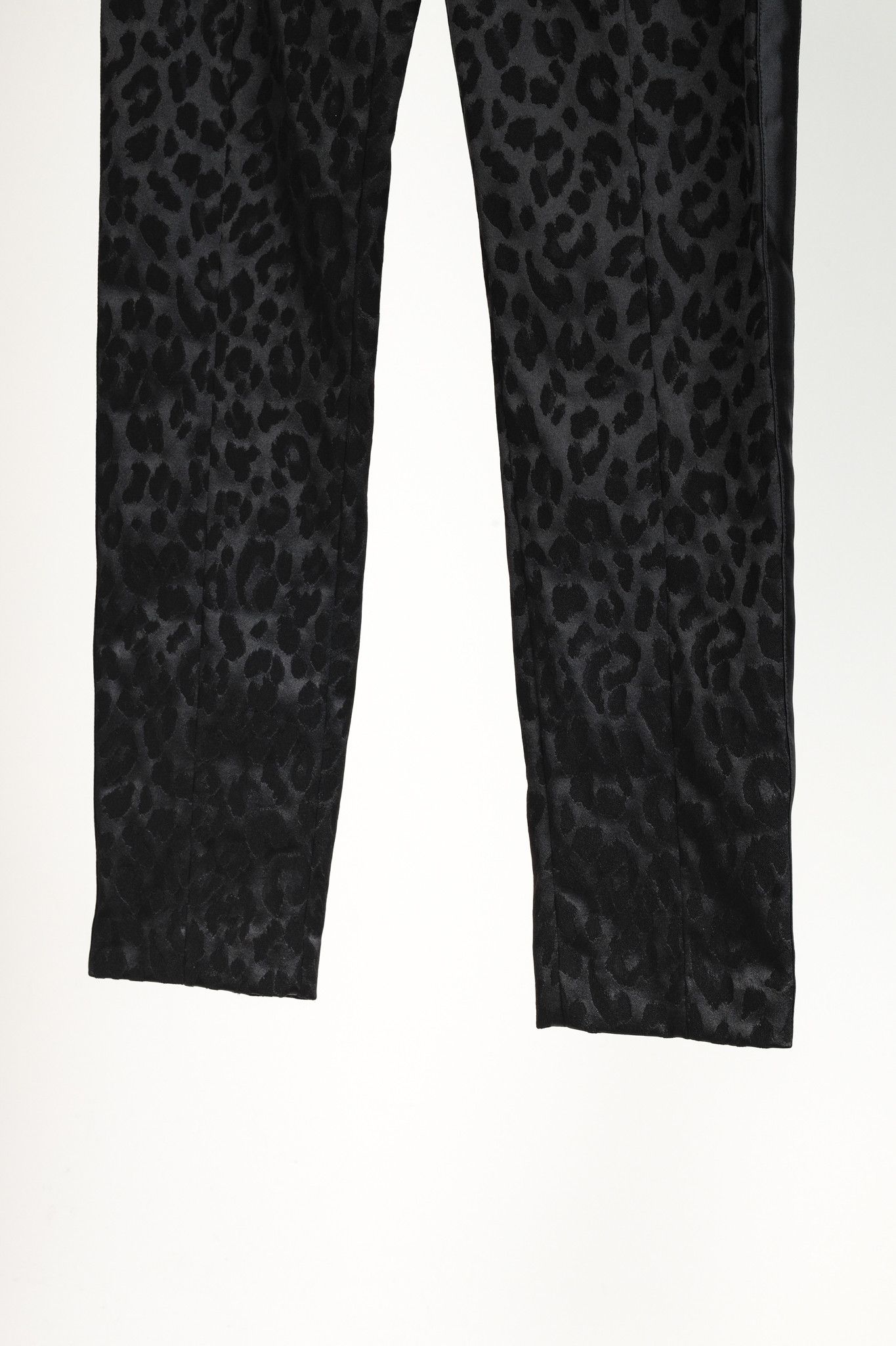 Veronica Beard Veronica Beard Honolulu Black Animal Print Cropped Pants Size 28" / US 6 / IT 42 - 7 Thumbnail