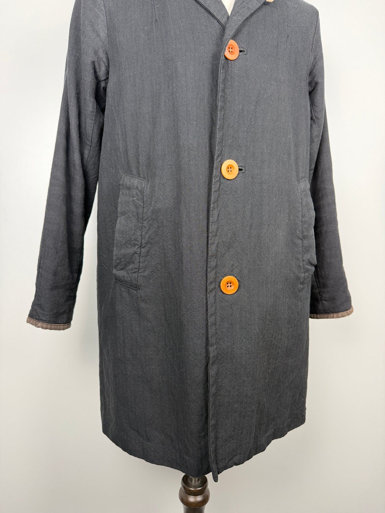 Visvim FW14 SPOT Mies Coat (Cotton/Wool) Size US M / EU 48-50 / 2 - 5 Thumbnail