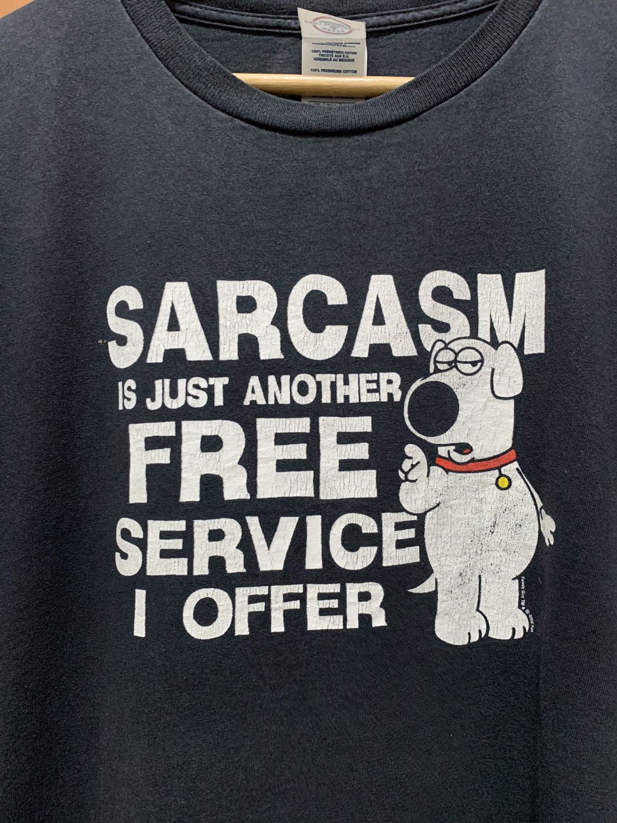 Delta Vintage Y2K Family Guy Brian Griffin Sarcasm Size US M / EU 48-50 / 2 - 5 Thumbnail