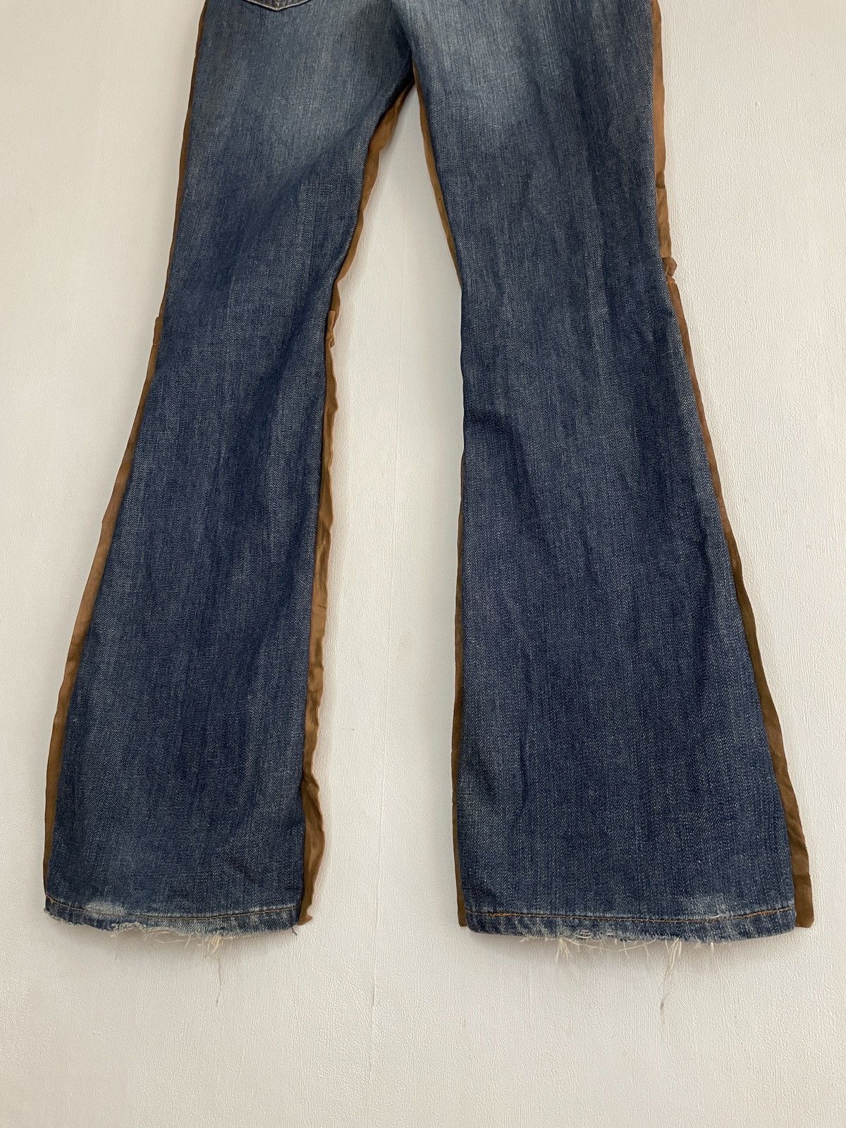 Dolce & Gabbana Dolce & Gabbana Suede Double-Sided Vintage Jeans Size 28" / US 6 / IT 42 - 4 Thumbnail