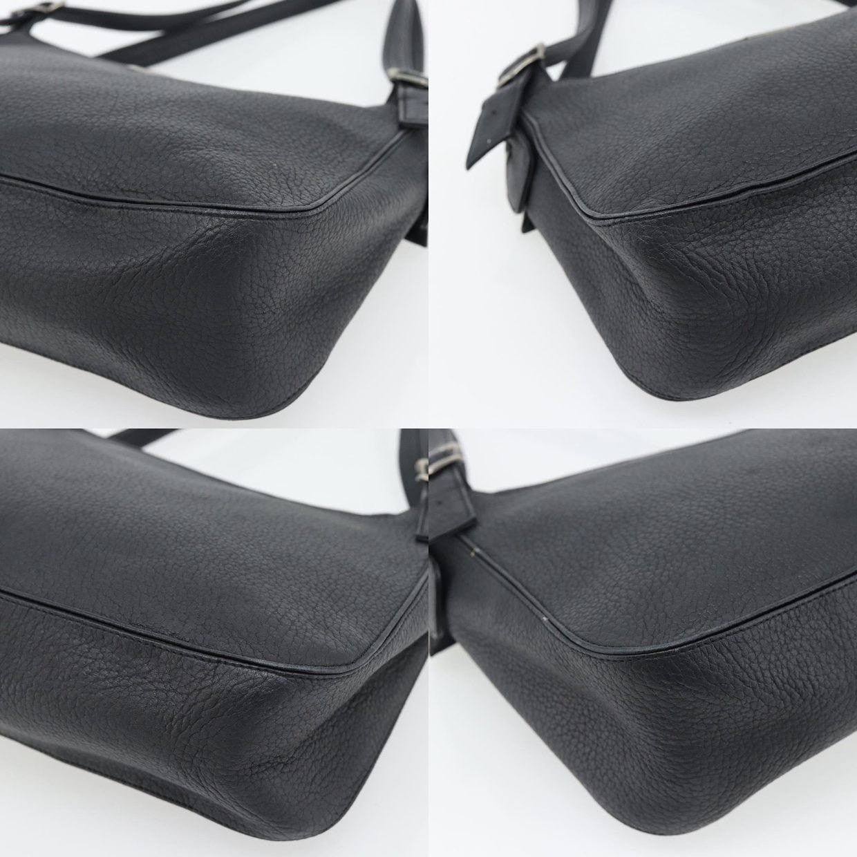 Saint Laurent Paris Saint Laurent Leather Heart Shoulder Bag Silver Size ONE SIZE - 8 Thumbnail