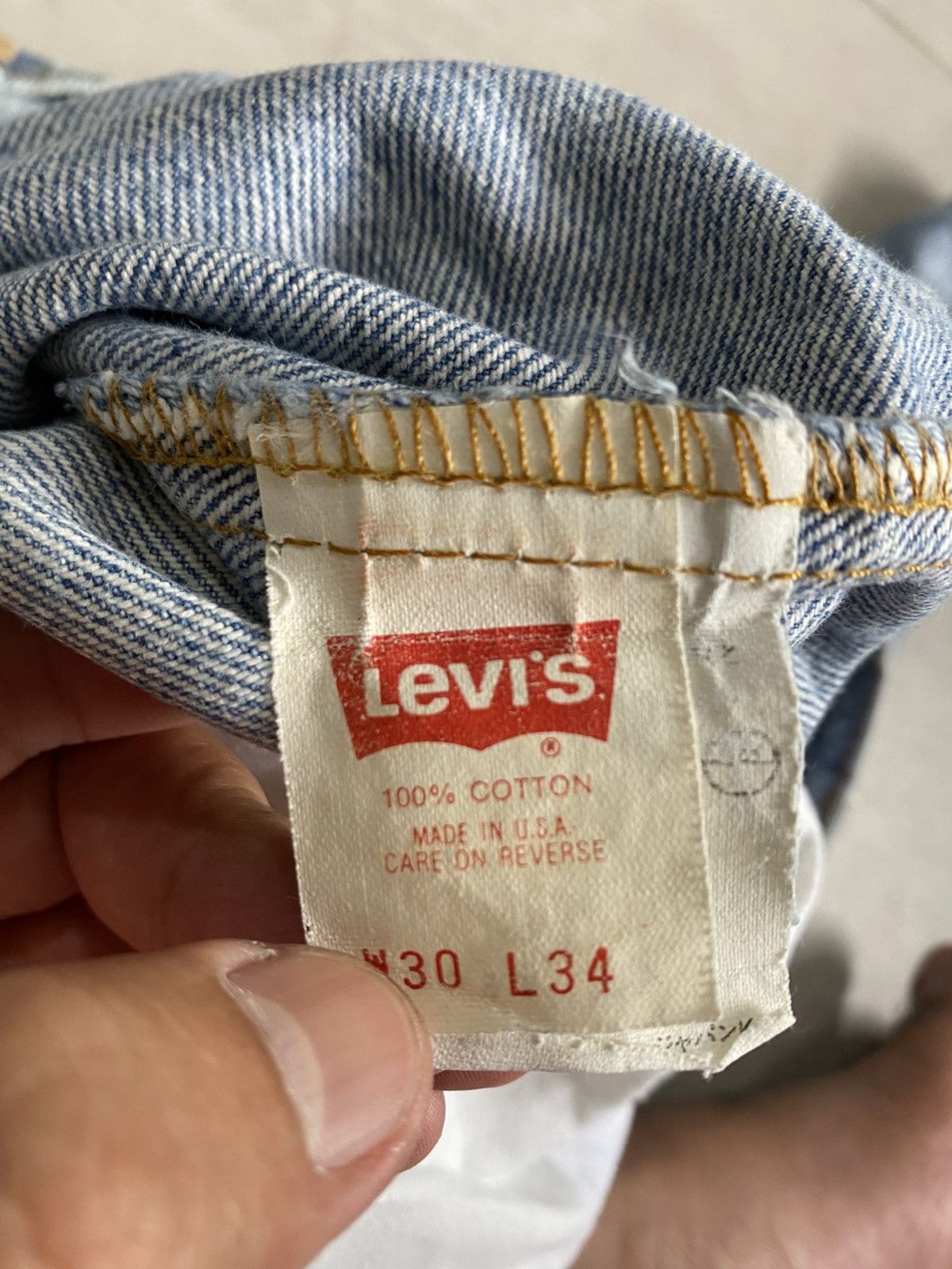 Levi's VINTAGE LEVIS 510-0217 USA Size US 30 / EU 46 - 20 Thumbnail