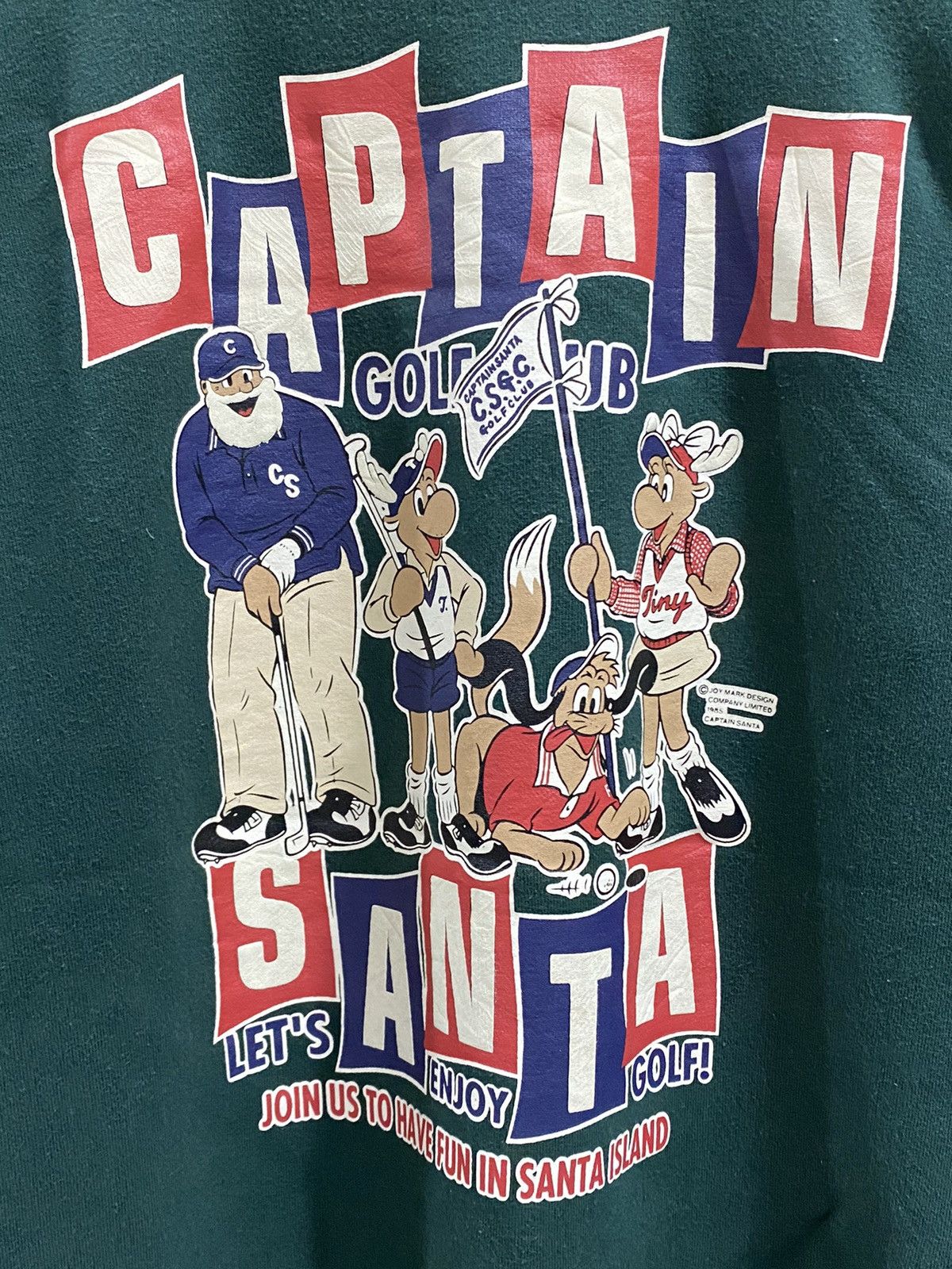 Cartoon Network × Vintage RARE VINTAGE CAPTAIN SANTA NICE DESIGN SWEATSHIRT Size US L / EU 52-54 / 3 - 7 Thumbnail