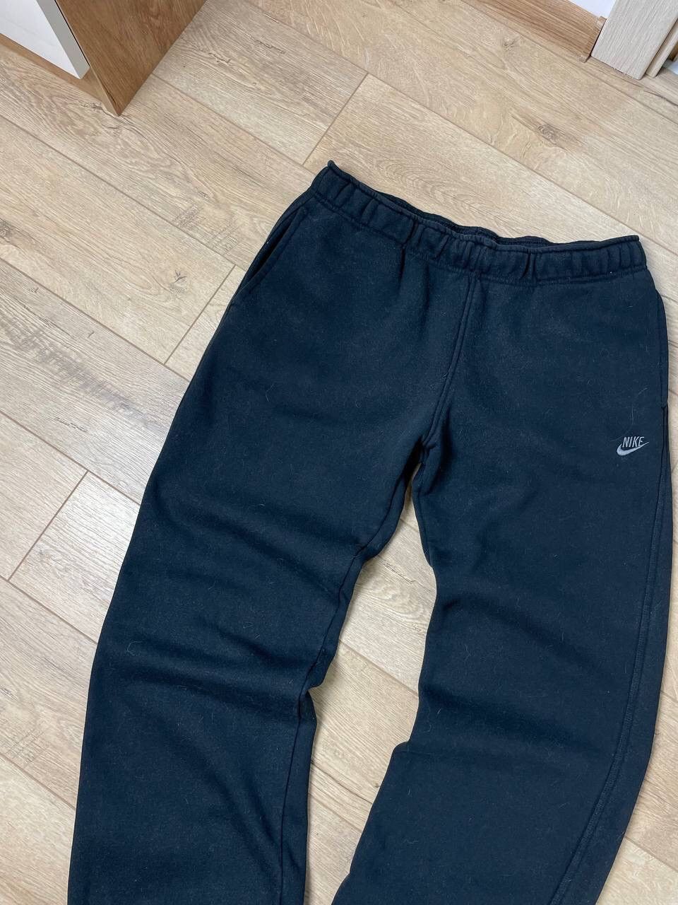 Nike × Vintage Vintage Nike 90’s Y2K Style Black Drill Sweatpants Rap Pants Size US 34 / EU 50 - 3 Thumbnail