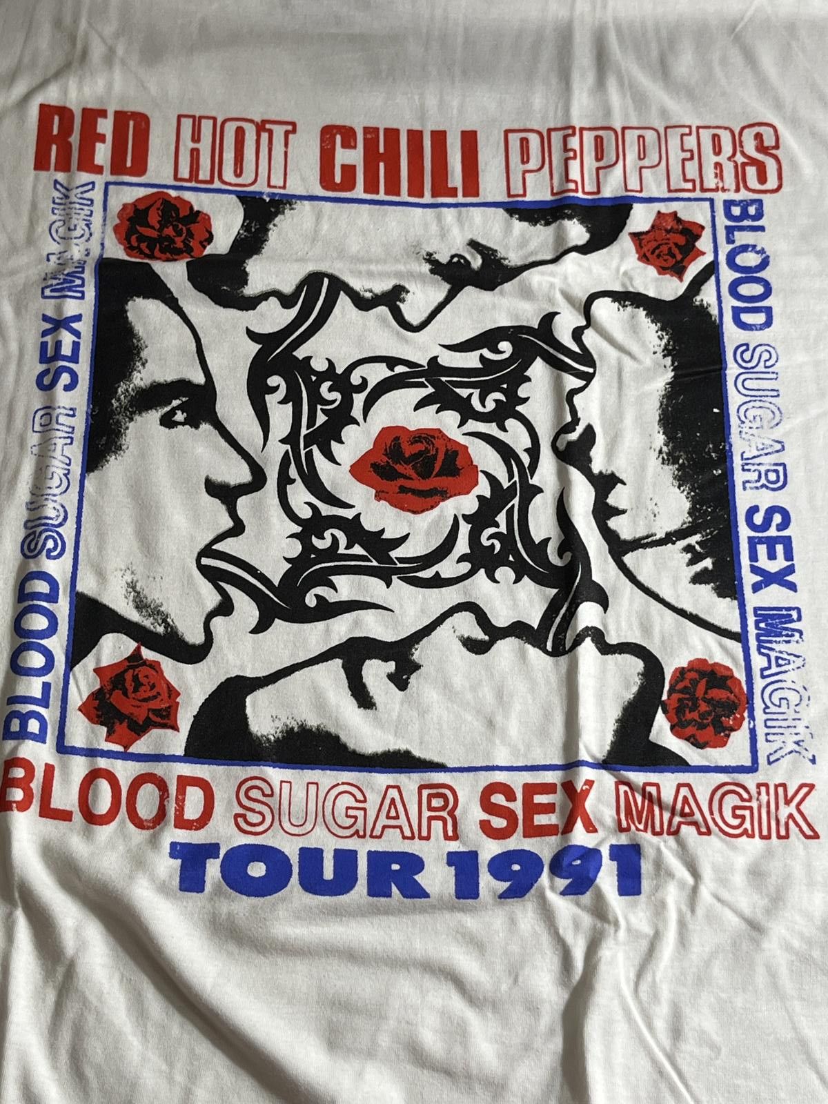 Designer Red Hot Chili Peppers Blood Sugar Sex Magik Tour 1991 Size US XXL / EU 58 / 5 - 3 Thumbnail