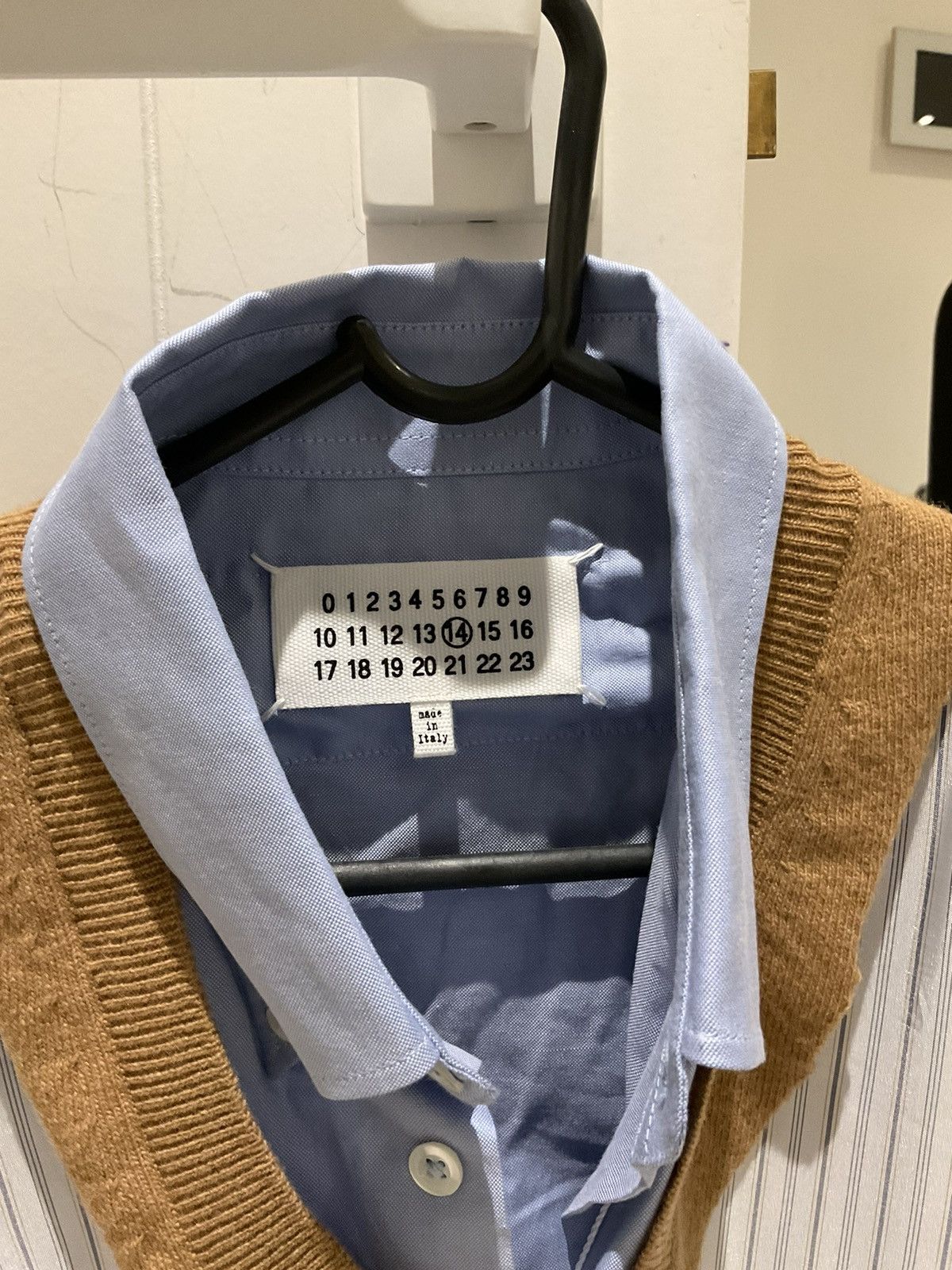 Maison Margiela Maison Margiela mixed material shirt Size US M / EU 48-50 / 2 - 6 Thumbnail