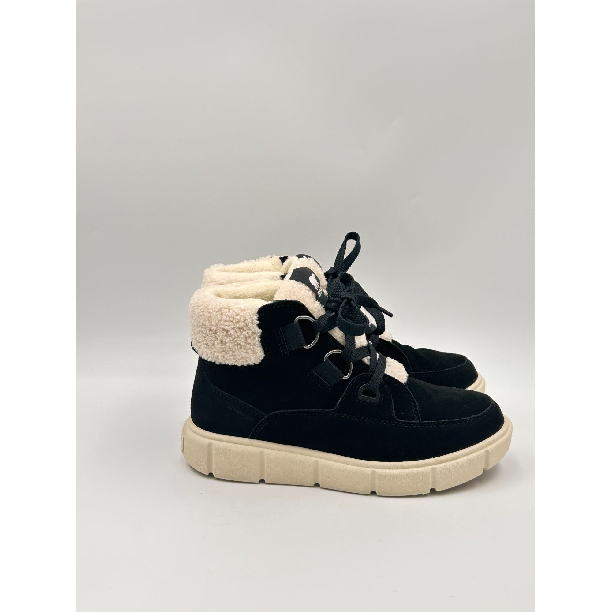 Other Sorel Explorer III NW Lace WP Boots Women 9 Black Sea Salt W Size US 9 / IT 39 - 1 Thumbnail