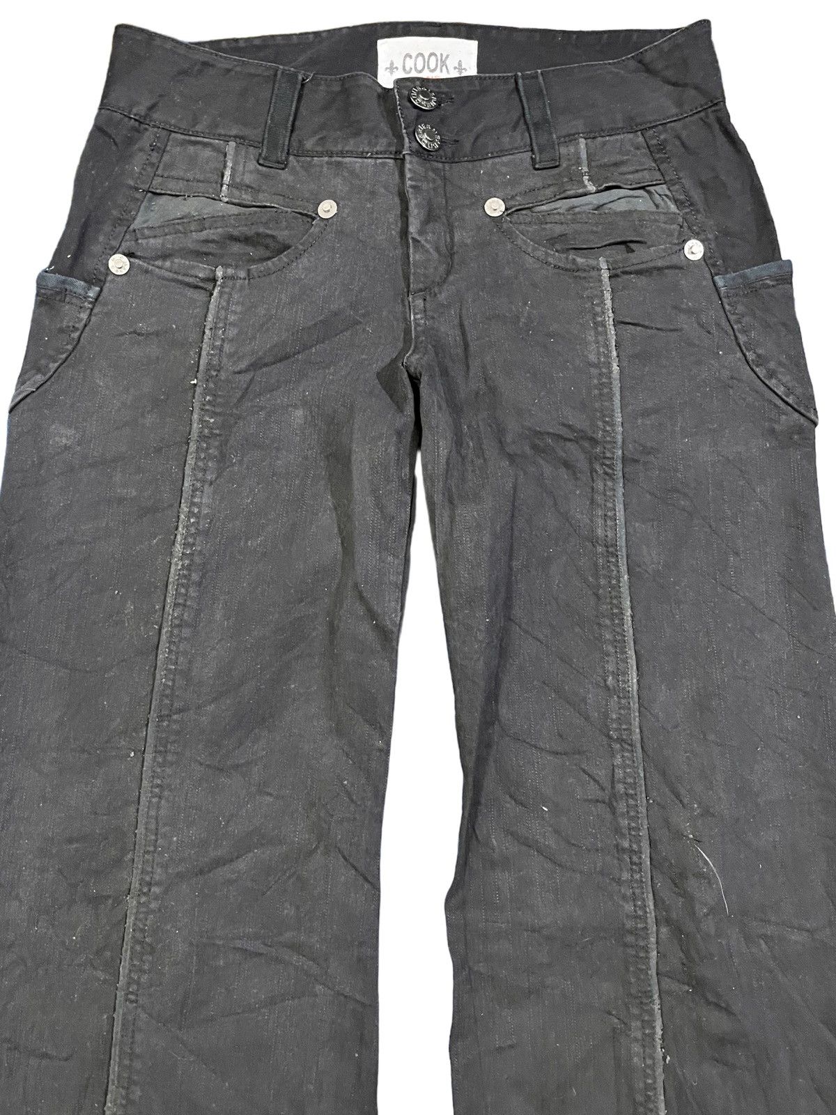 Beauty Beast Vintage Cook #E99 Baggy Denim Size US 31 - 2 Thumbnail