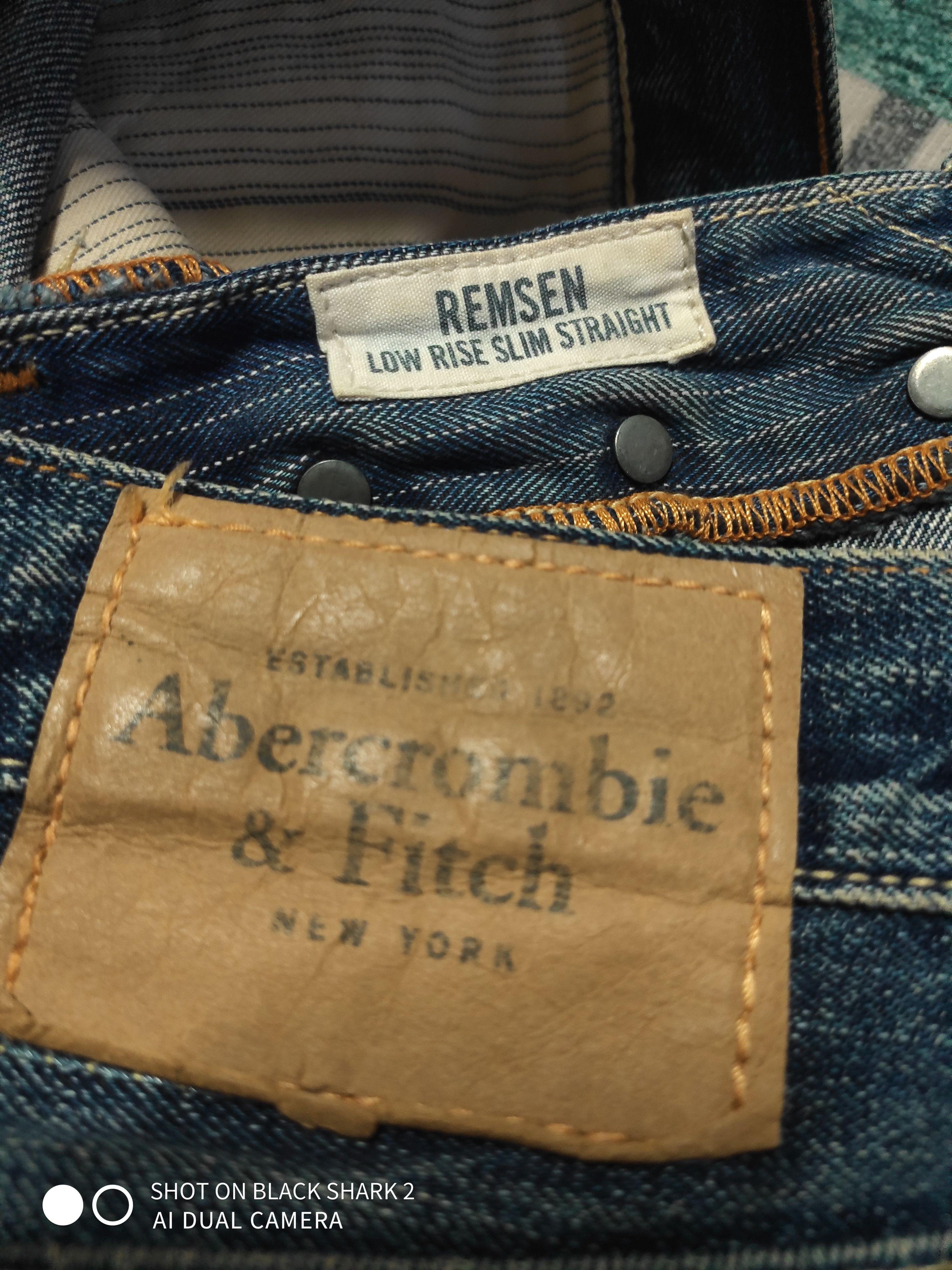 Abercrombie & Fitch ABERCROMBIE & FITCH Selvedge jeans Size US 32 / EU 48 - 9 Thumbnail