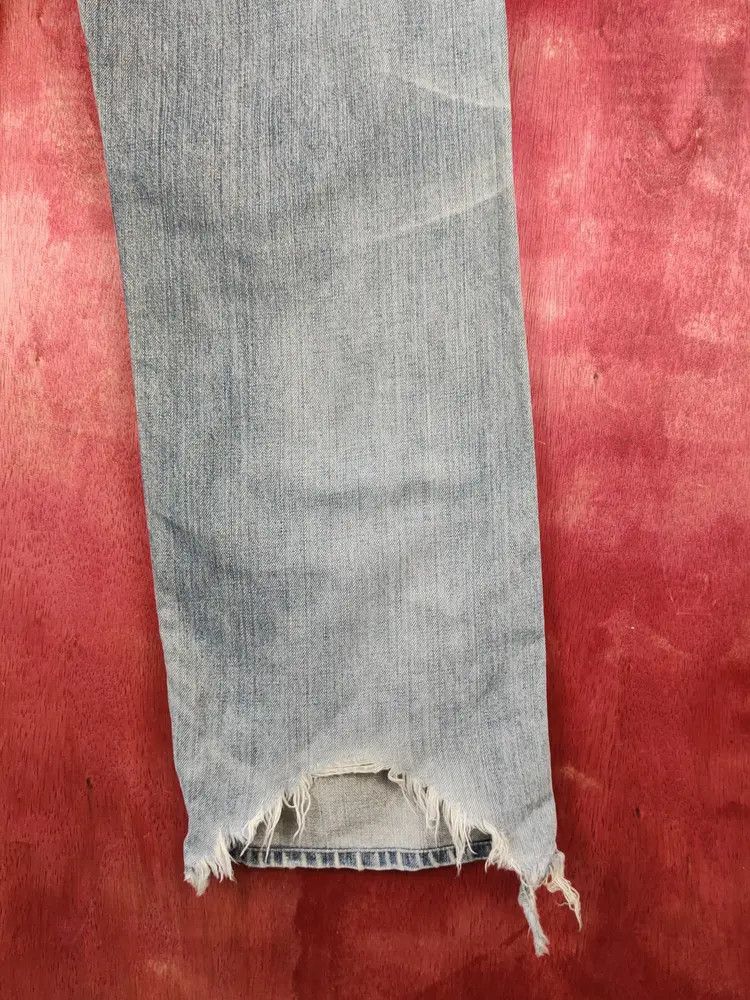 Levi's DL Levi's Blue Faded Distressed Ripped Jeans #S1853 Size US 32 / EU 48 - 13 Thumbnail