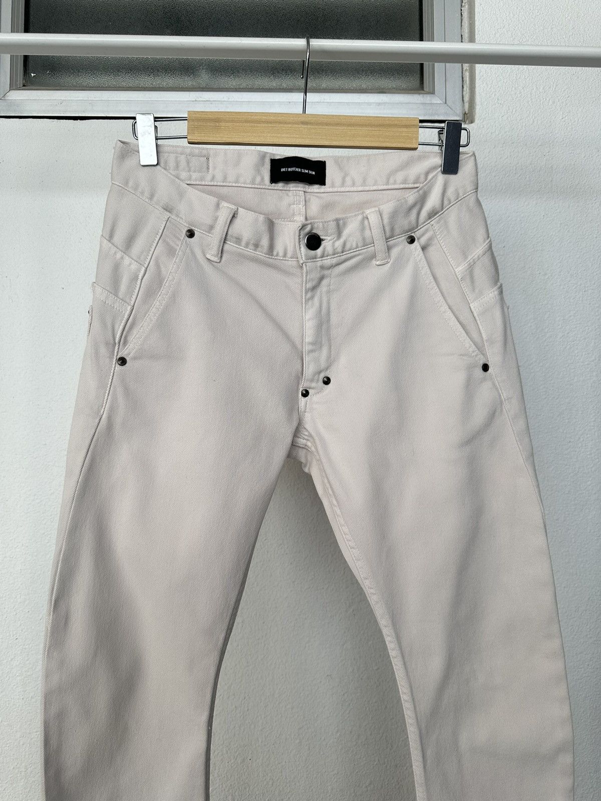 Diet Butcher Slim Skin 15/16AW - DBSS '' Feather to Snow '' collection pant Size US 29 - 11 Thumbnail