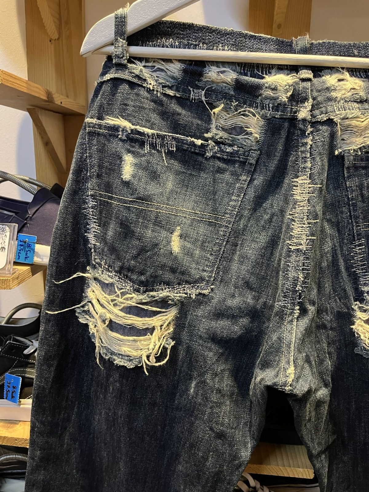Vintage Vintage exscape Style Distressed Jeans Size US 32 / EU 48 - 6 Thumbnail