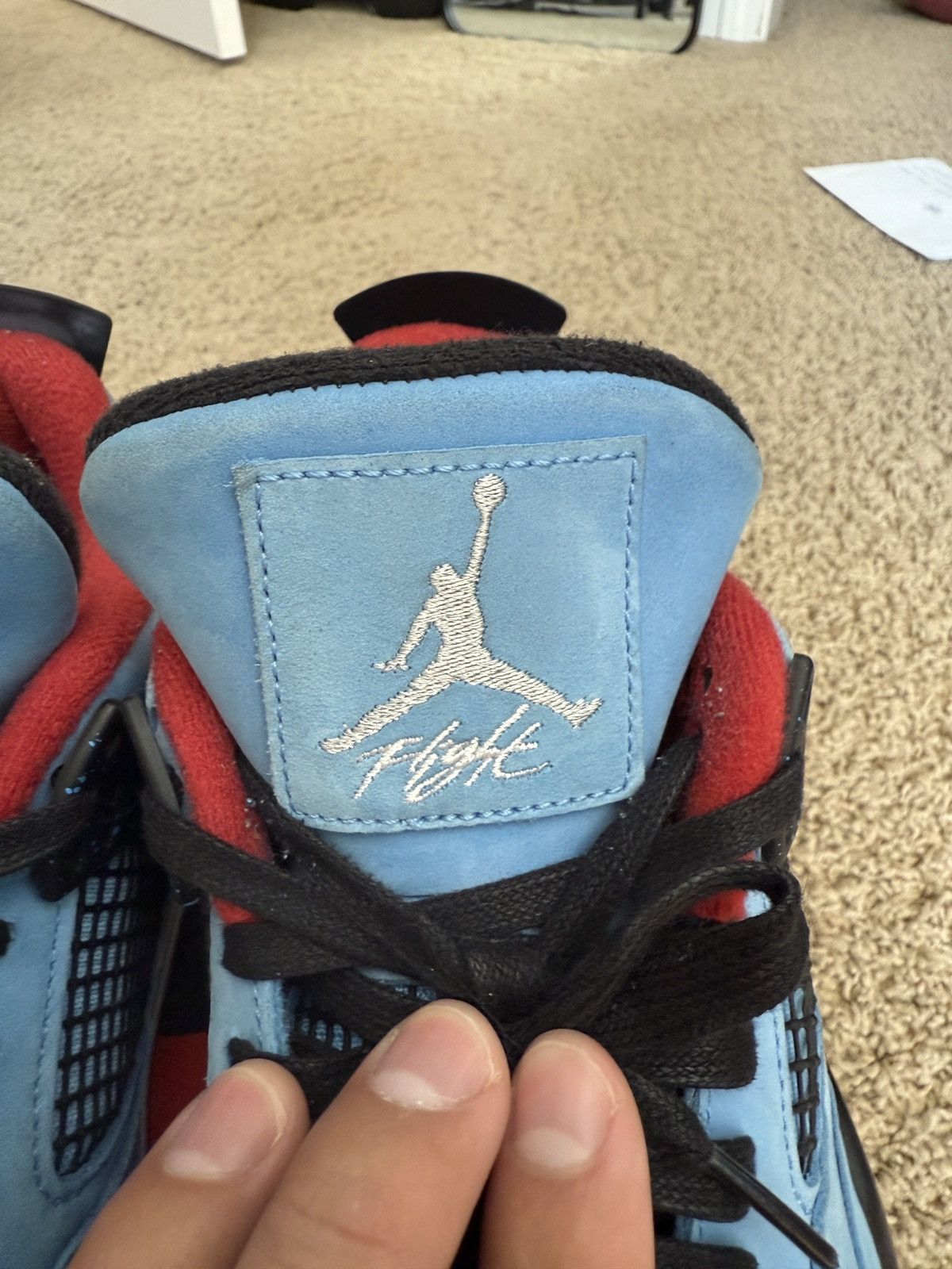 Jordan Brand × Travis Scott Cactus Jack Jordan 4 Retro Size US 10.5 / EU 43-44 - 5 Thumbnail