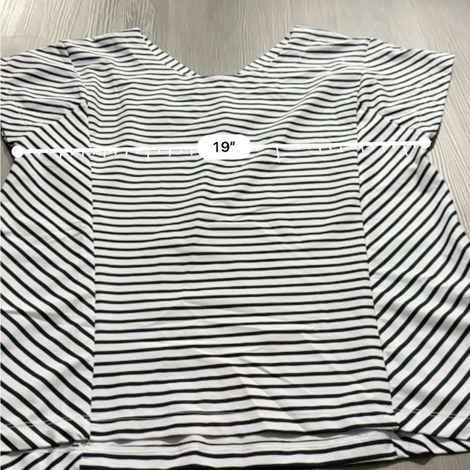 Helly Hansen Helly Hansen Black & White Striped Strappy Back Top Size M Size M / US 6-8 / IT 42-44 - 6 Thumbnail
