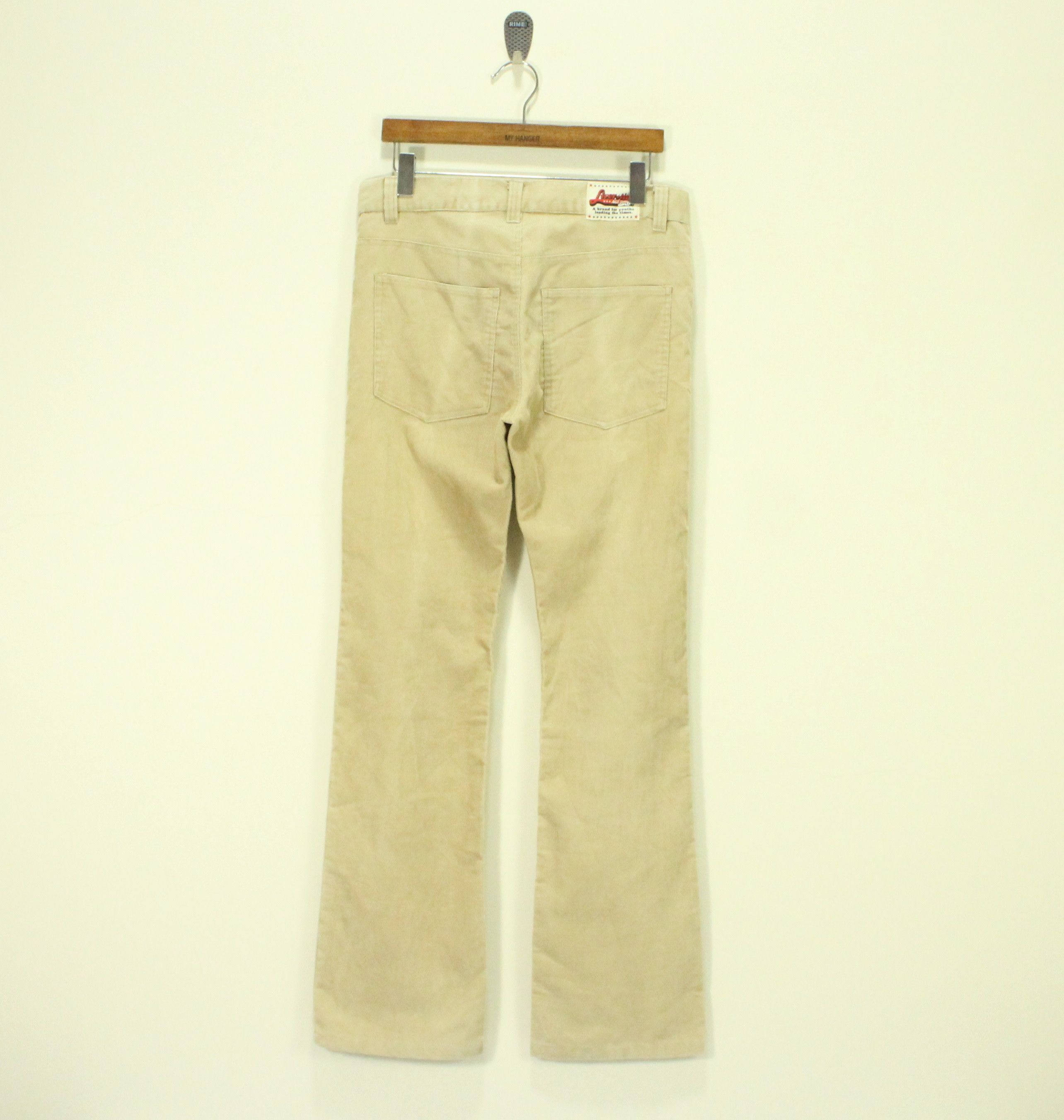Hysteric Glamour Flared 🔥 LIVERTINE AGE Pants Corduroy Faded Size US 32 / EU 48 - 6 Thumbnail