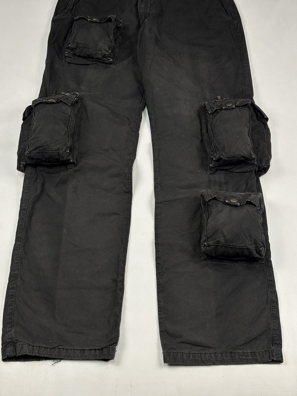 Ralph Lauren Purple Label Multipocket Cargo Loose Fit Jeans Size US 34 / EU 50 - 3 Thumbnail