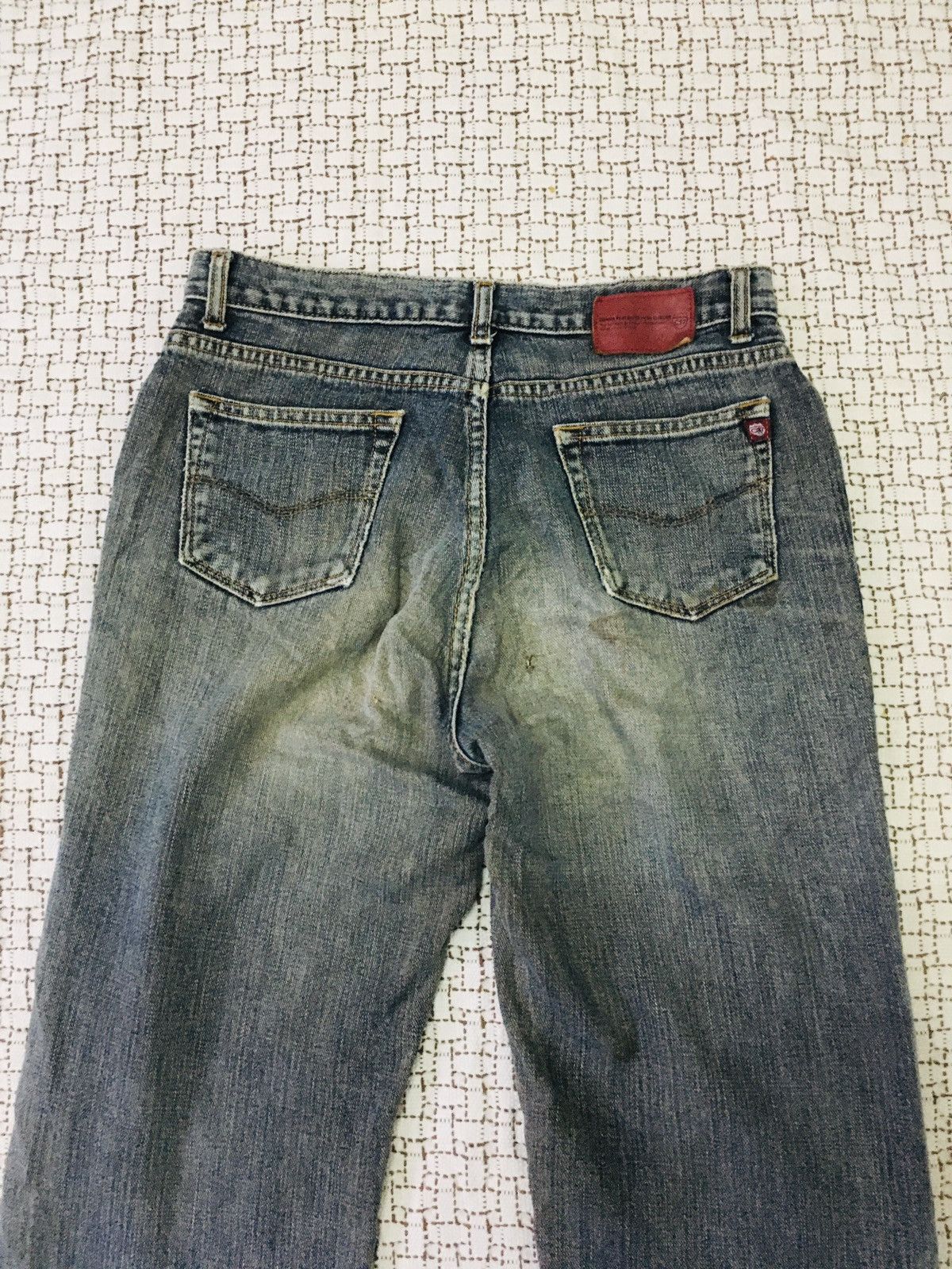Japanese Brand Gedixsept Distressed Jeans (16) Size 28" / US 6 / IT 42 - 8 Thumbnail