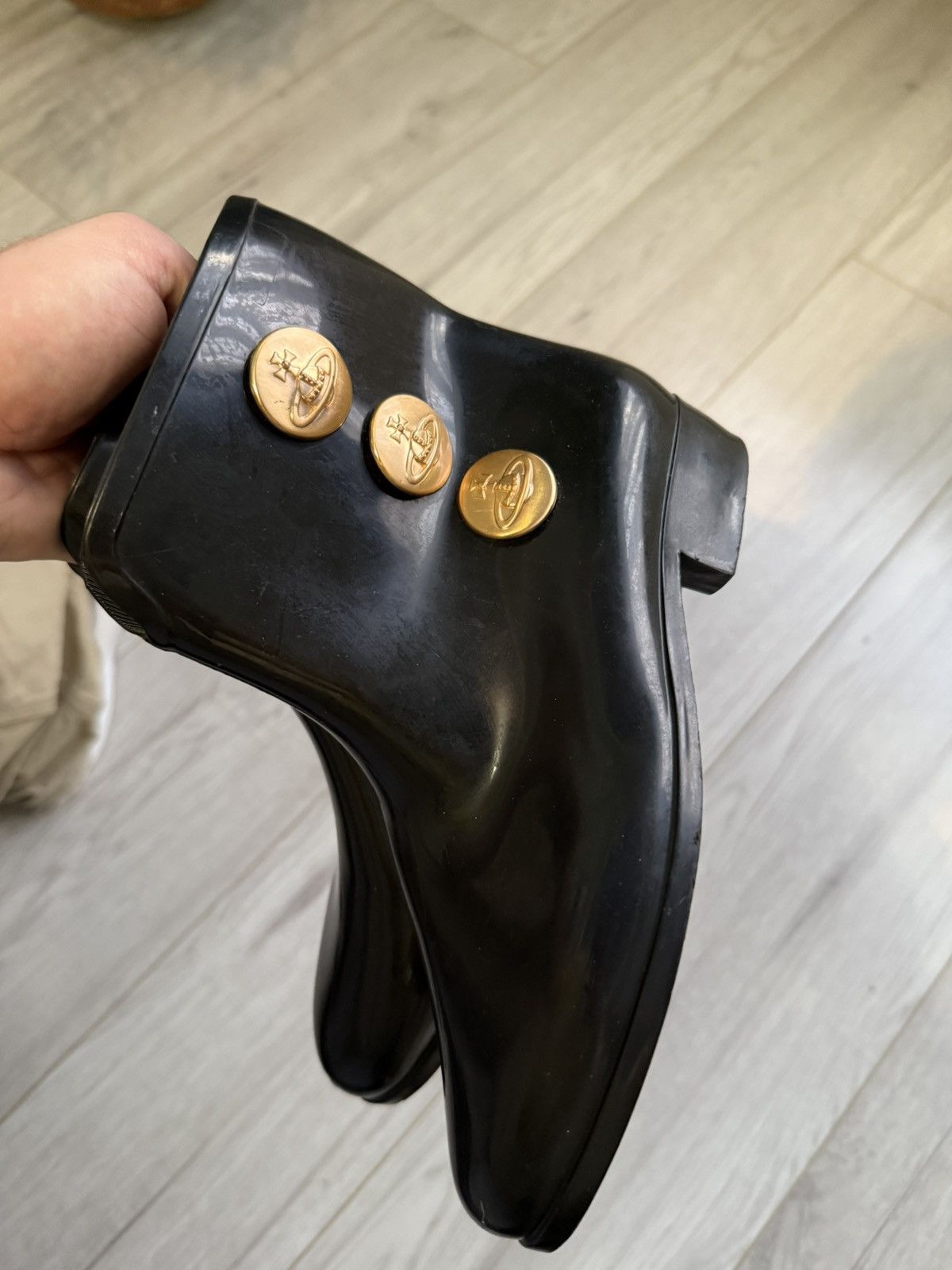 Melissa × Vivienne Westwood Vivienne Westwood x Melissa boots Size US 7 / IT 37 - 4 Thumbnail