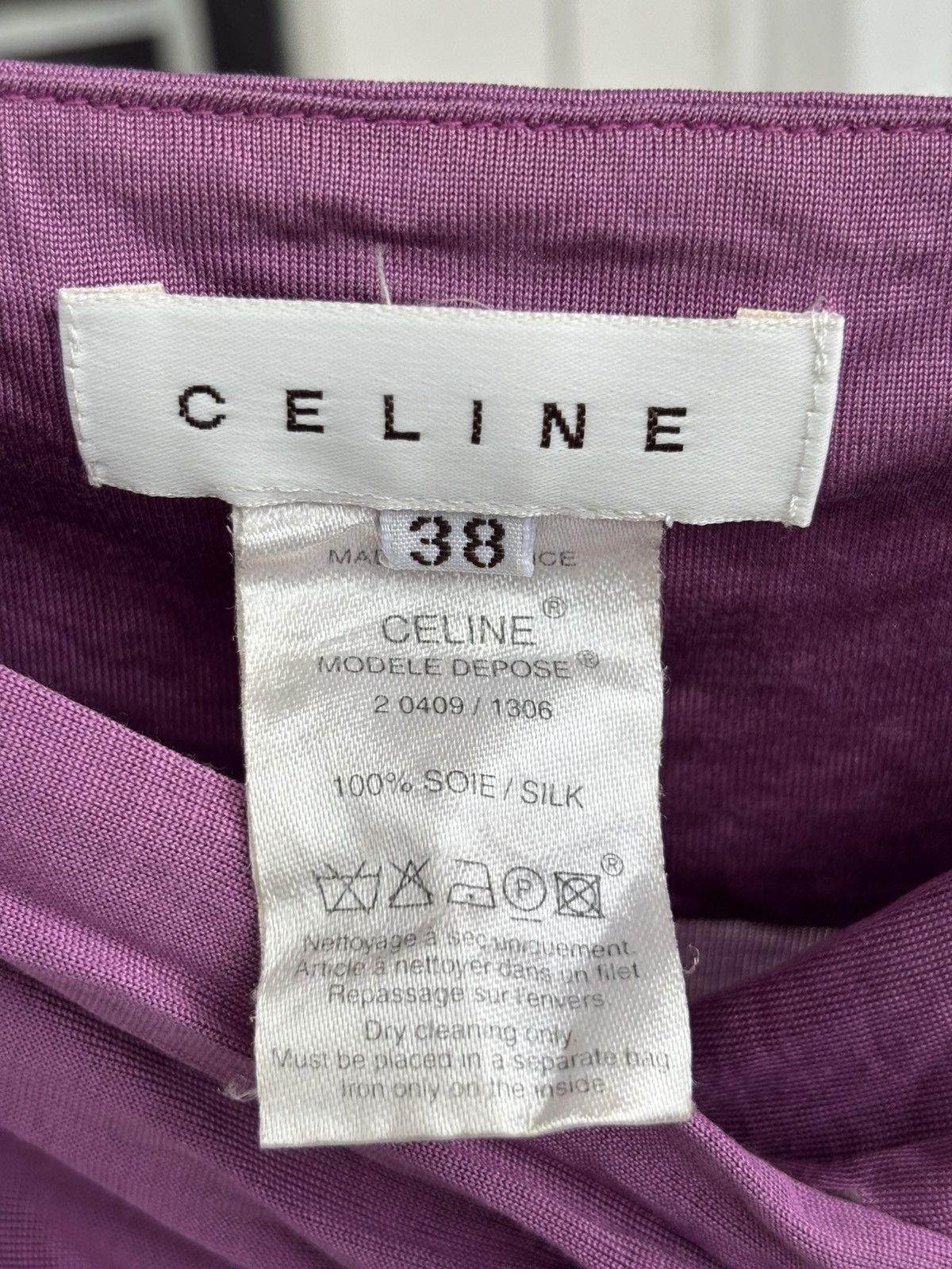Celine Y2K Silk Wrap Camisole Size S / US 4 / IT 40 - 5 Thumbnail