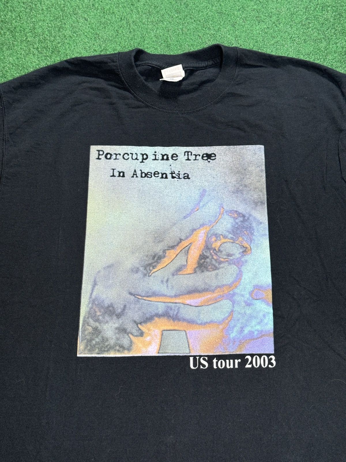 Fruit Of The Loom × Vintage Vintage Y2K Porcupine Tree In Absentia 2002 Band T Shirt Size US XL / EU 56 / 4 - 2 Thumbnail