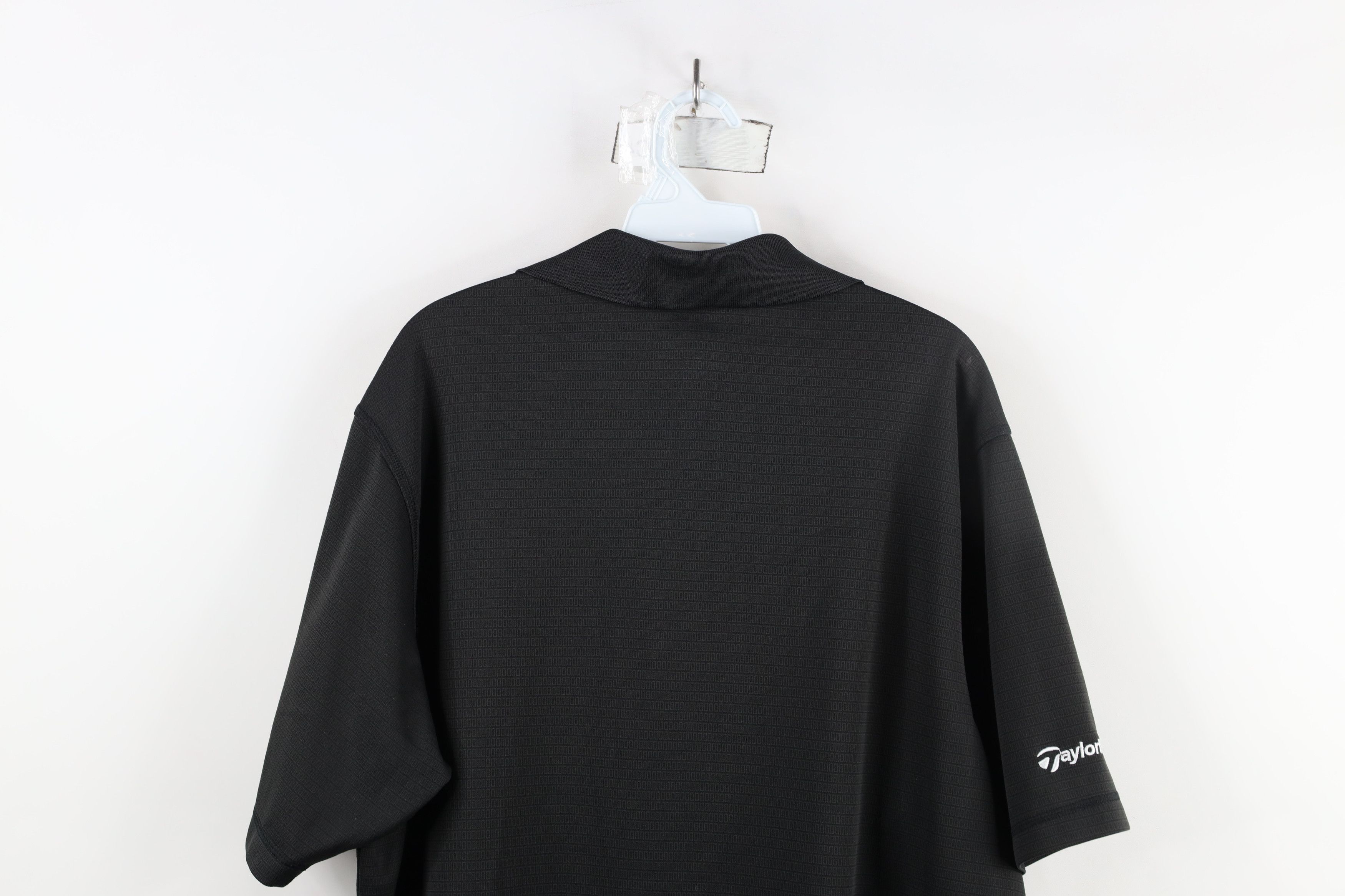 Adidas × Vintage Adidas Golf RBZ Stage 2 Taylormade Golfing Polo Shirt Black Size US L / EU 52-54 / 3 - 12 Thumbnail