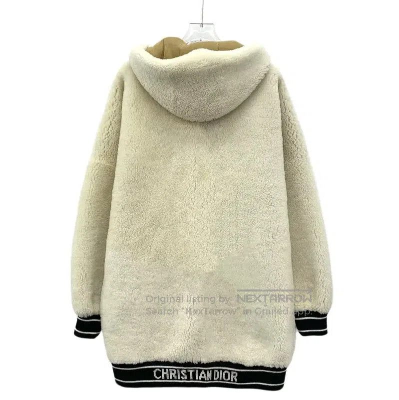 Dior Dior Colorblock Shearling Women's Coat . Size XS / US 0-2 / IT 36-38 - 3 Thumbnail