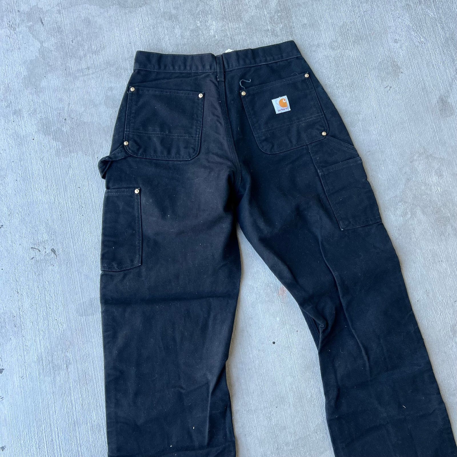 Carhartt × Vintage Carhartt black double knee work wear carpenter pants Size US 28 / EU 44 - 6 Thumbnail