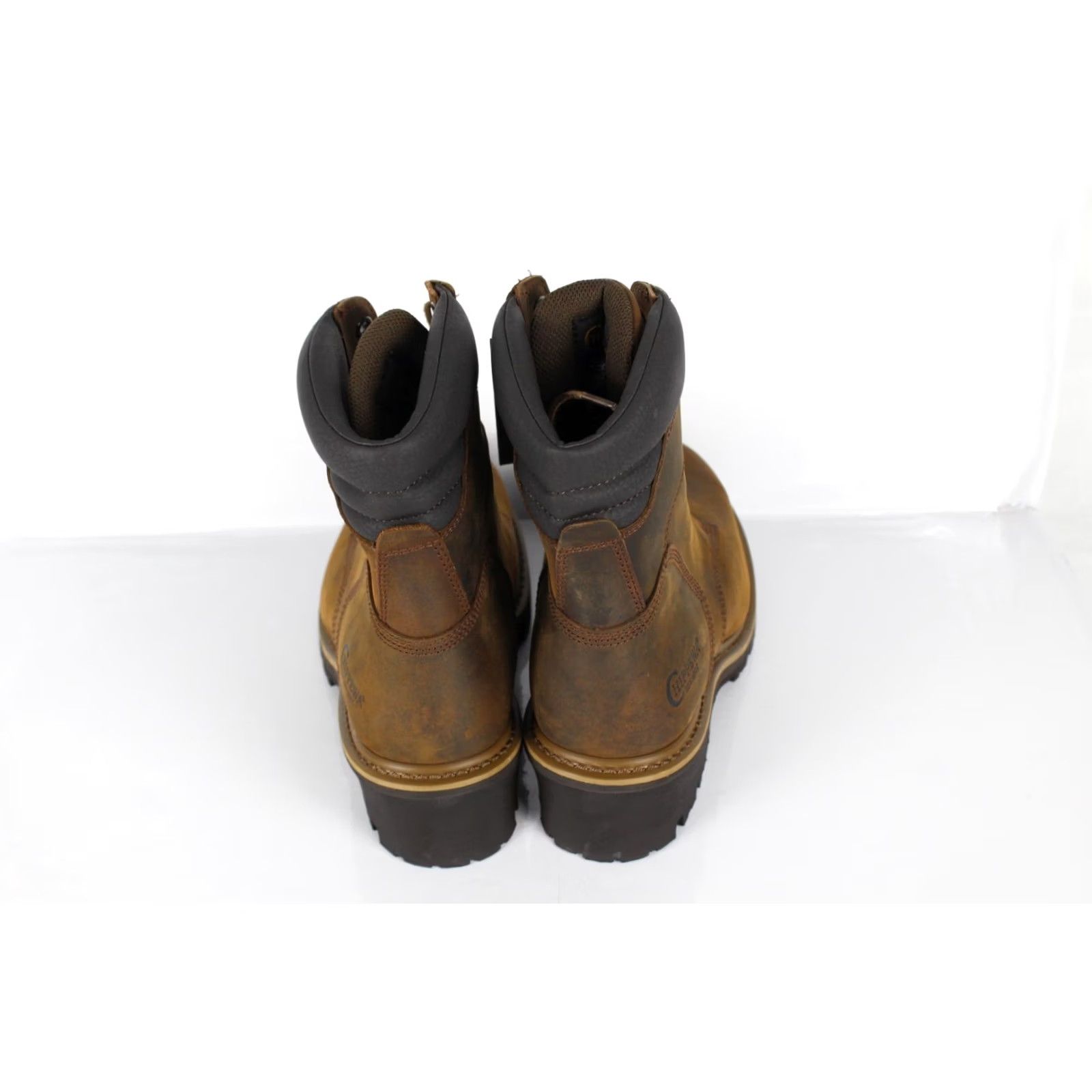 Chippewa Chippewa Men's Hador 8" Oblique Steel Logger Boots Size 9.5 XW Brown Size US 10 / EU 43 - 4 Thumbnail