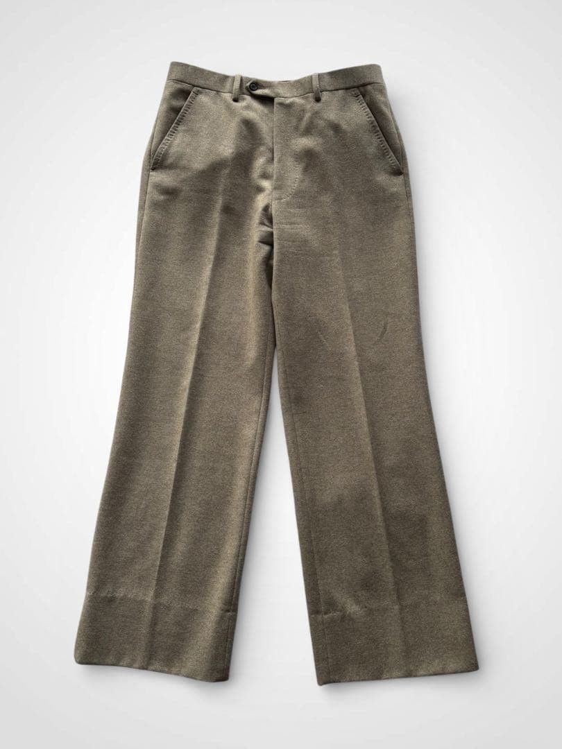 HUSBANDS Beige Straight Leg Trousers Size US 30 / EU 46 - 1 Thumbnail