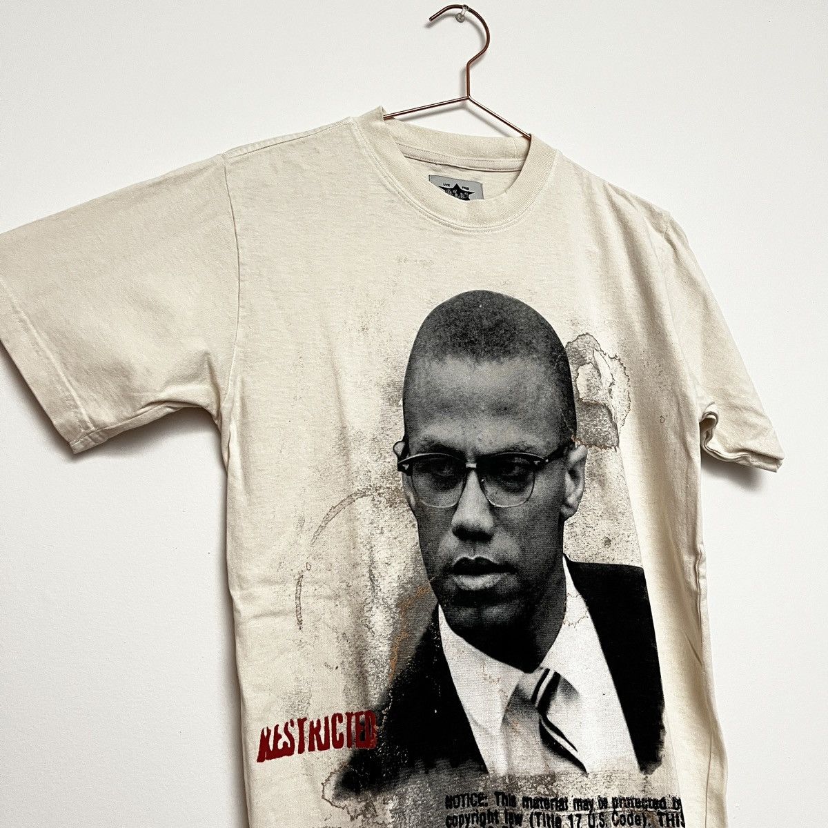 Barriers Barriers Ny Malcolm X T Shirt (unisex) Size US S / EU 44-46 / 1 - 11 Thumbnail