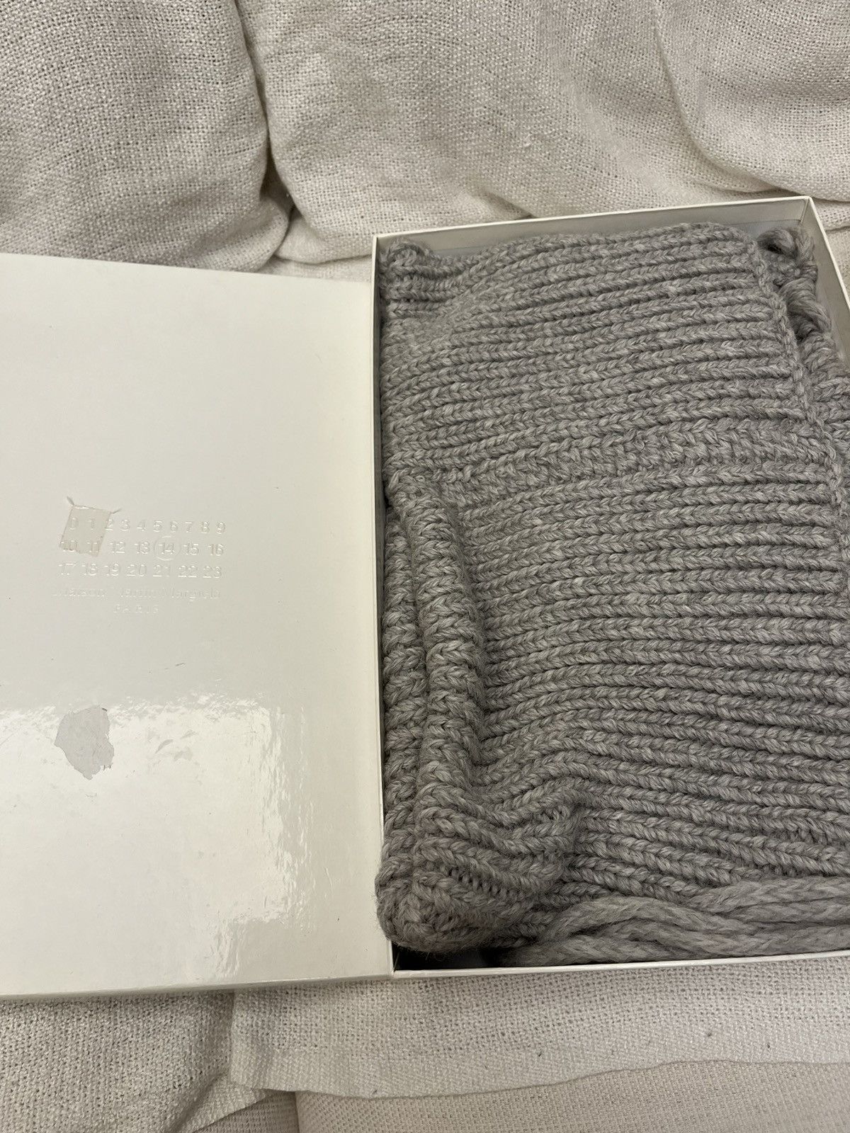 Maison Margiela × Vintage RARE MMM Maison Martin Margiela line 1 huge tassel scarf Size ONE SIZE - 9 Thumbnail