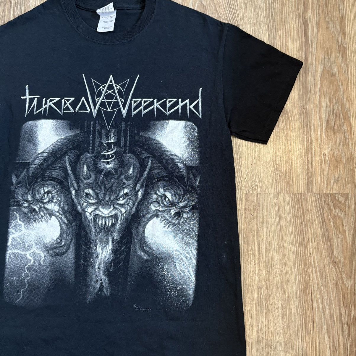 Band Tees Vintage Turbo Weekend opium t-shirt merch band rock hiphop Size US S / EU 44-46 / 1 - 3 Thumbnail